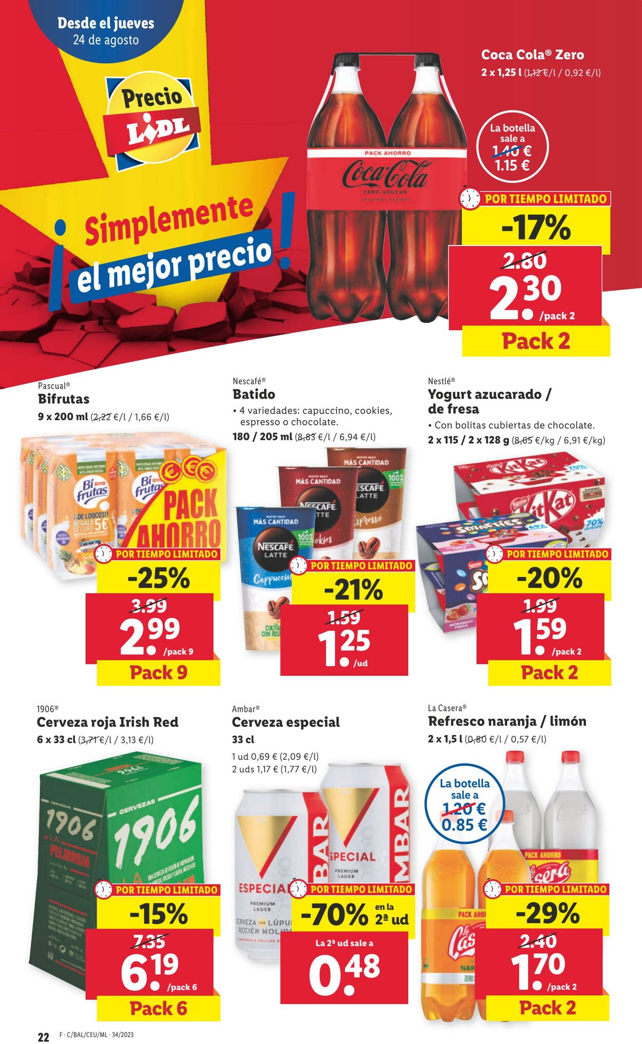 Folleto Lidl 24.08.2023 - 27.08.2023