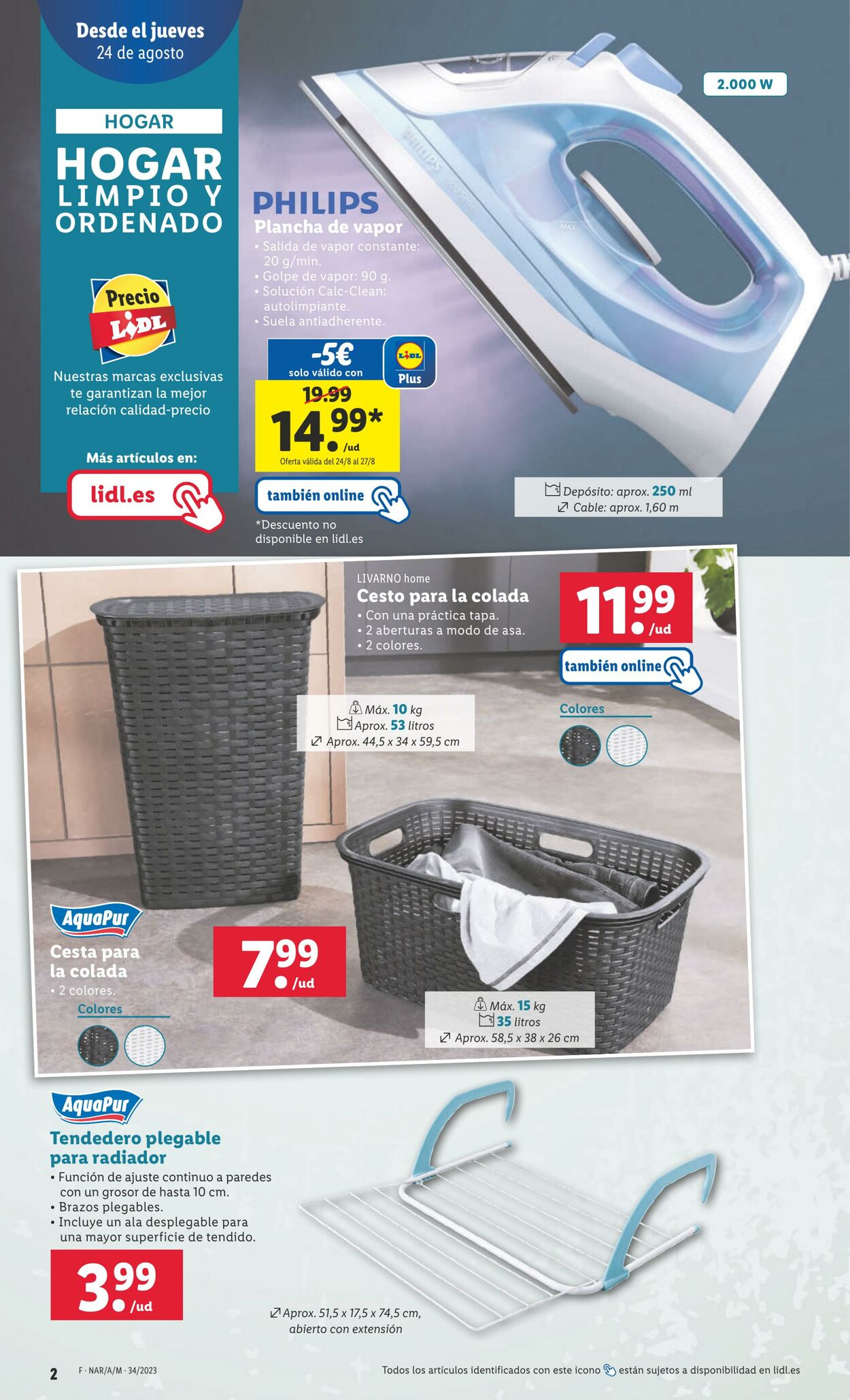 Folleto Lidl 24.08.2023 - 27.08.2023