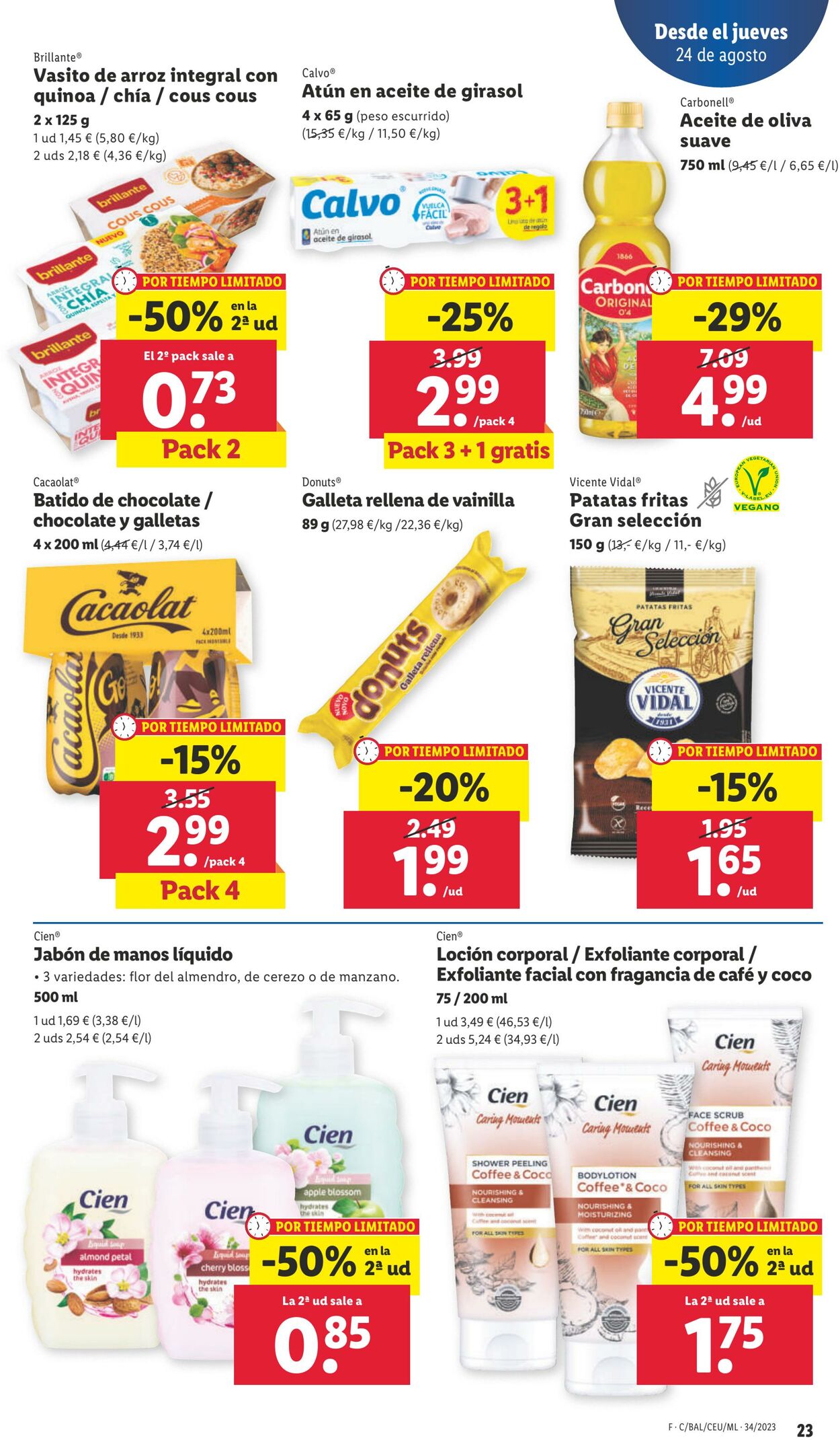 Folleto Lidl 24.08.2023 - 27.08.2023