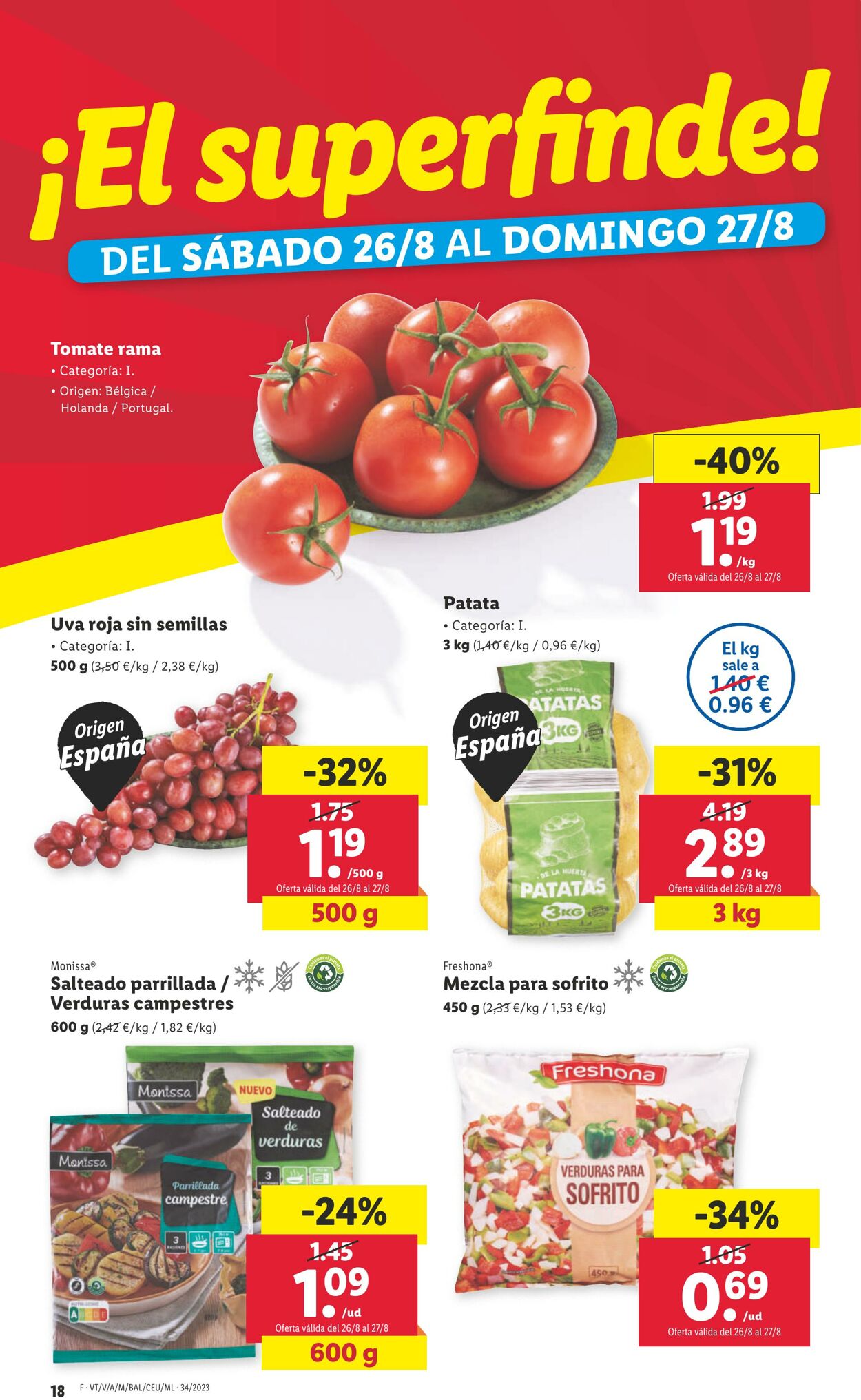 Folleto Lidl 24.08.2023 - 27.08.2023