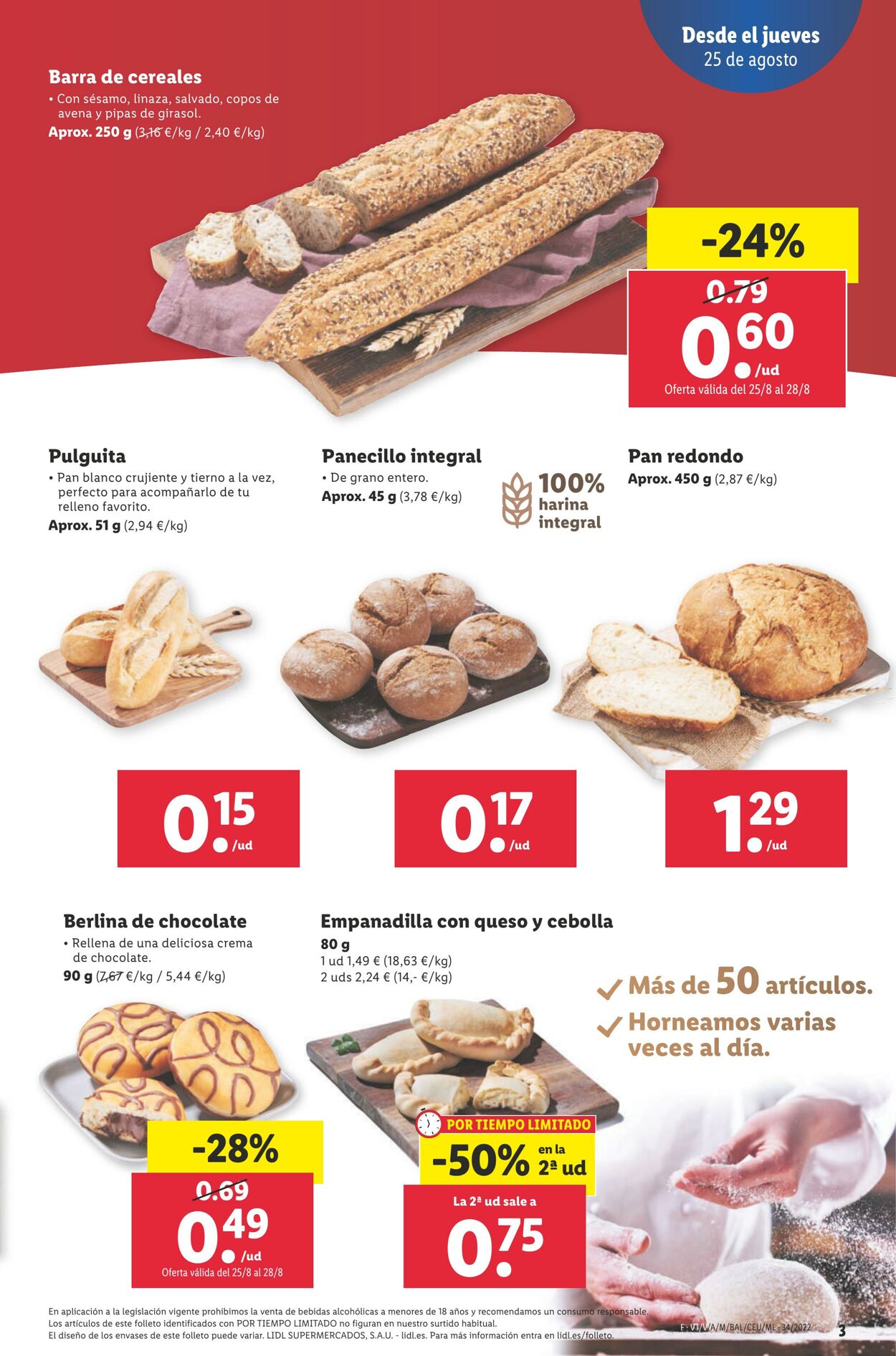 Folleto Lidl 25.08.2022 - 31.08.2022