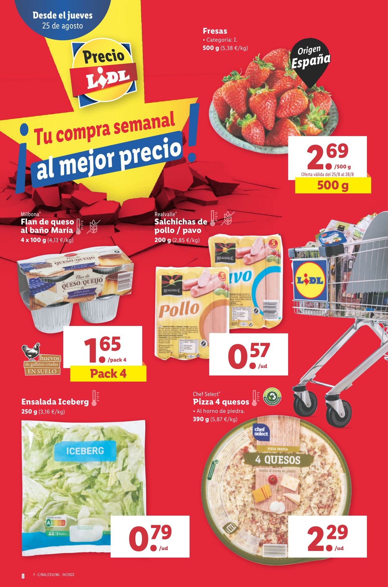 Folleto Lidl 25.08.2022 - 31.08.2022