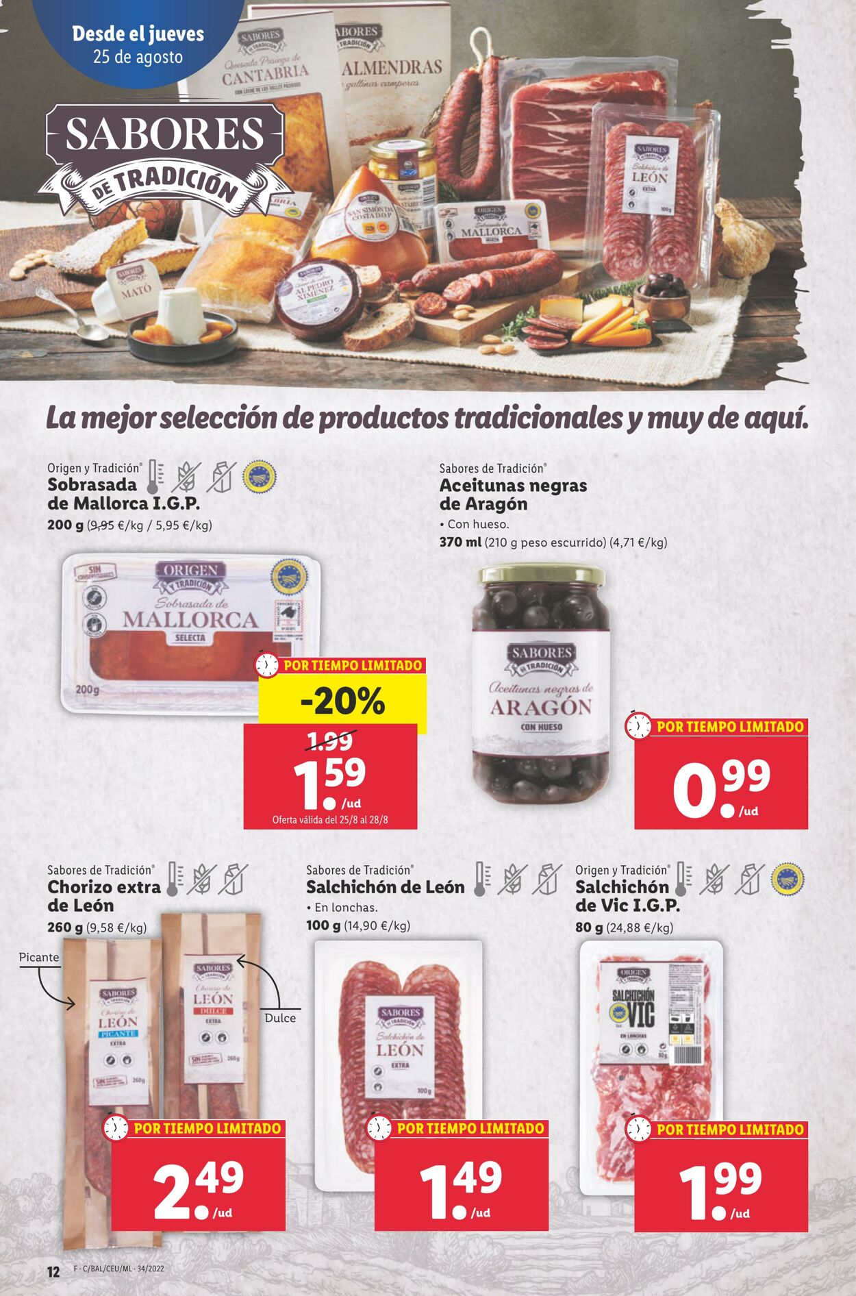 Folleto Lidl 25.08.2022 - 31.08.2022