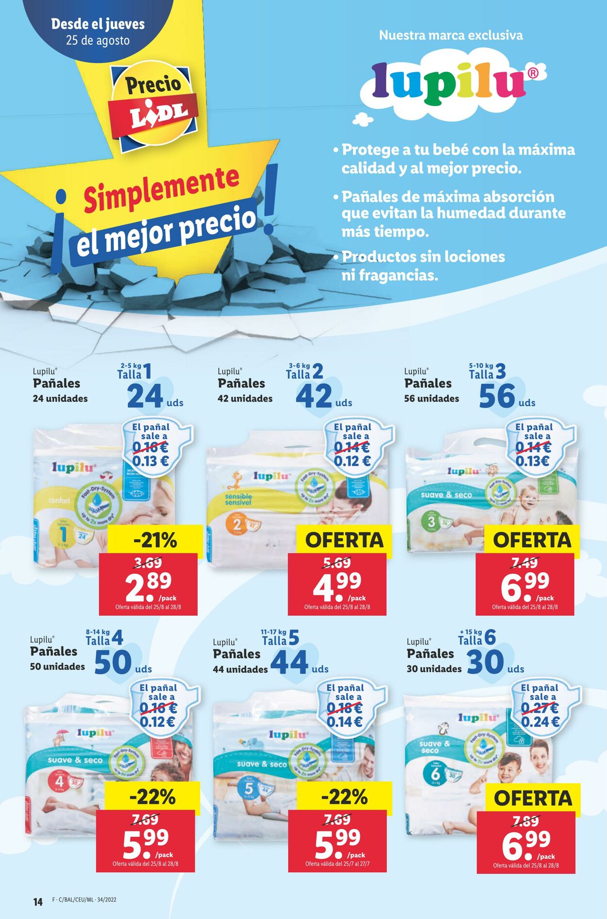 Folleto Lidl 25.08.2022 - 31.08.2022