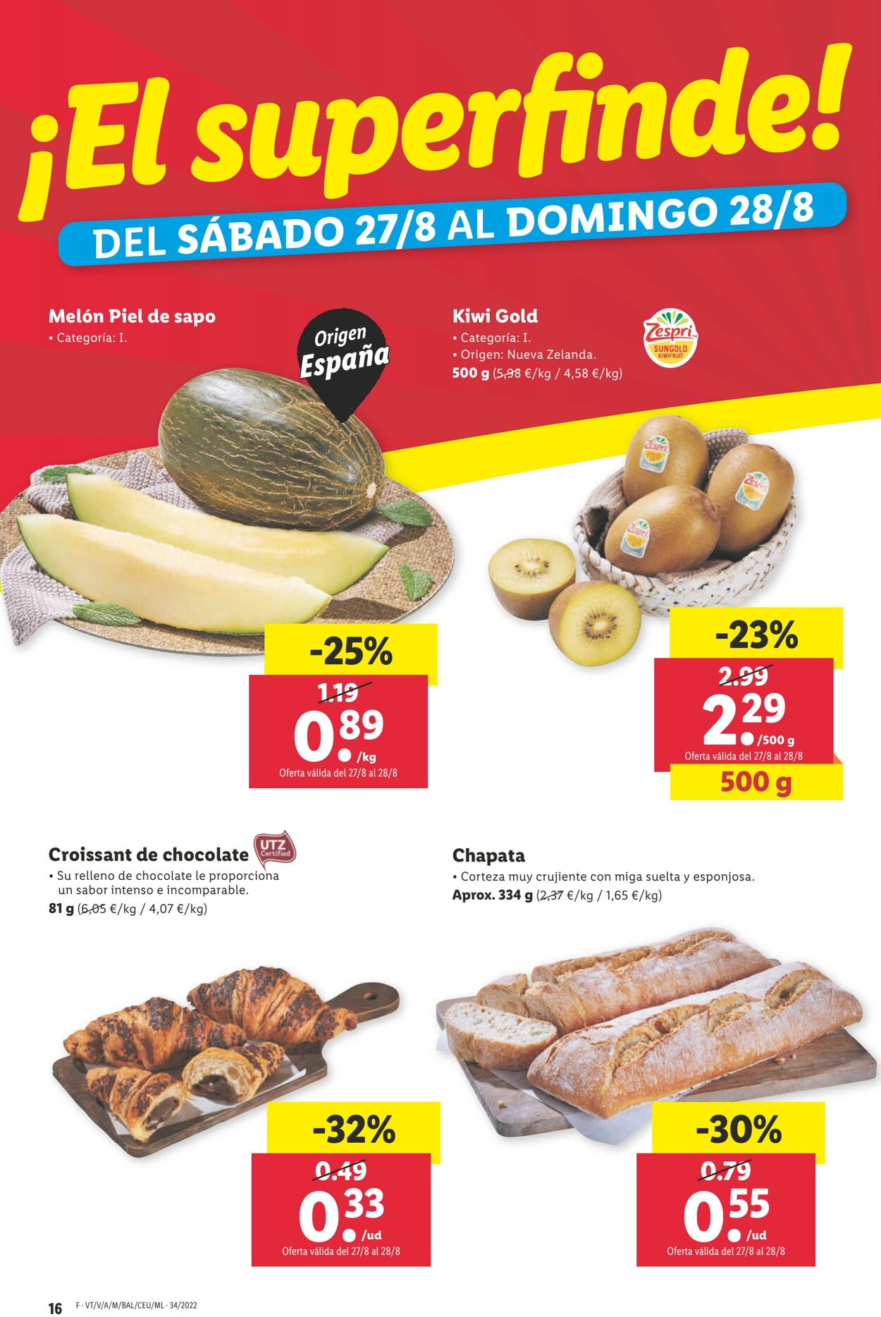 Folleto Lidl 25.08.2022 - 31.08.2022