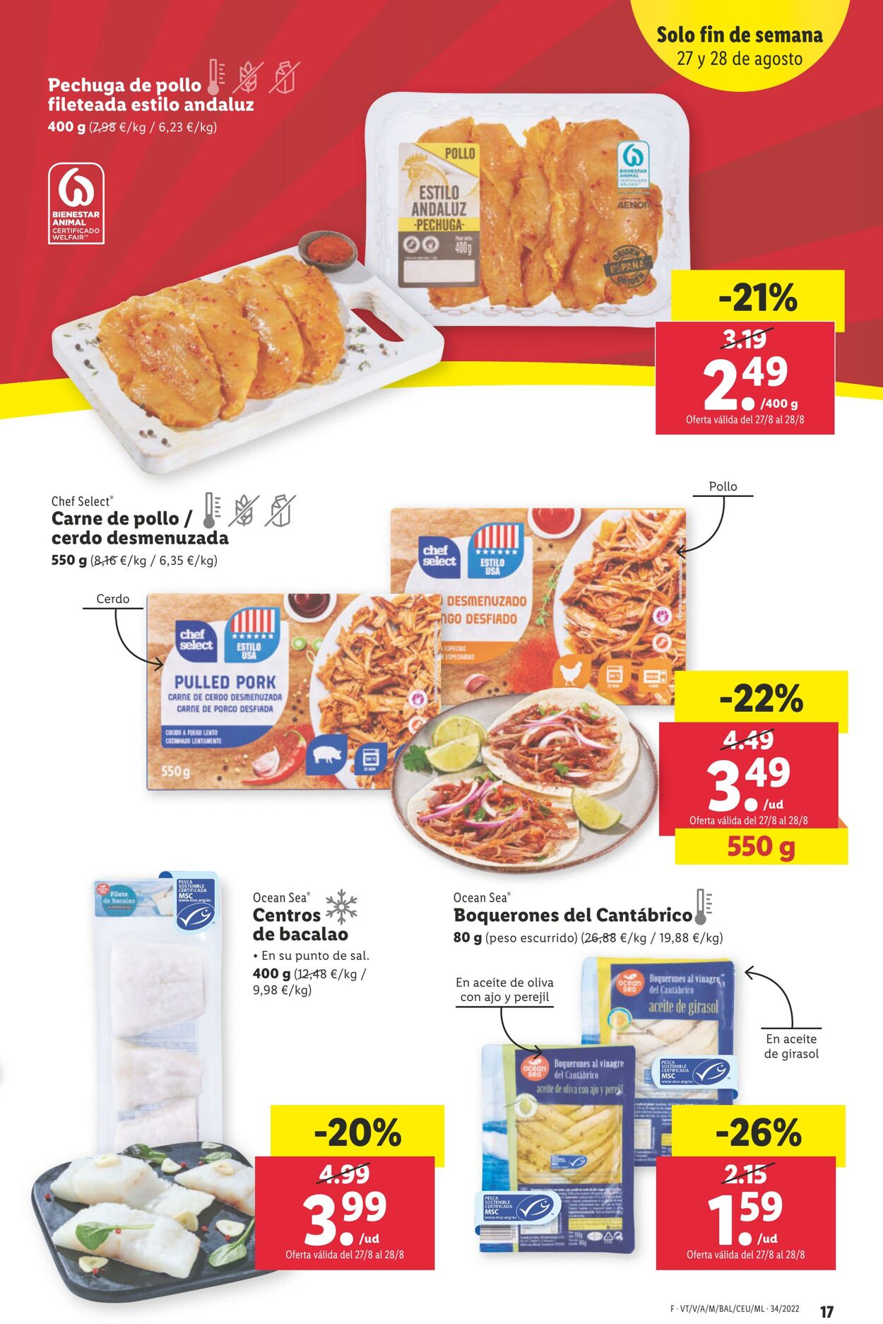 Folleto Lidl 25.08.2022 - 31.08.2022