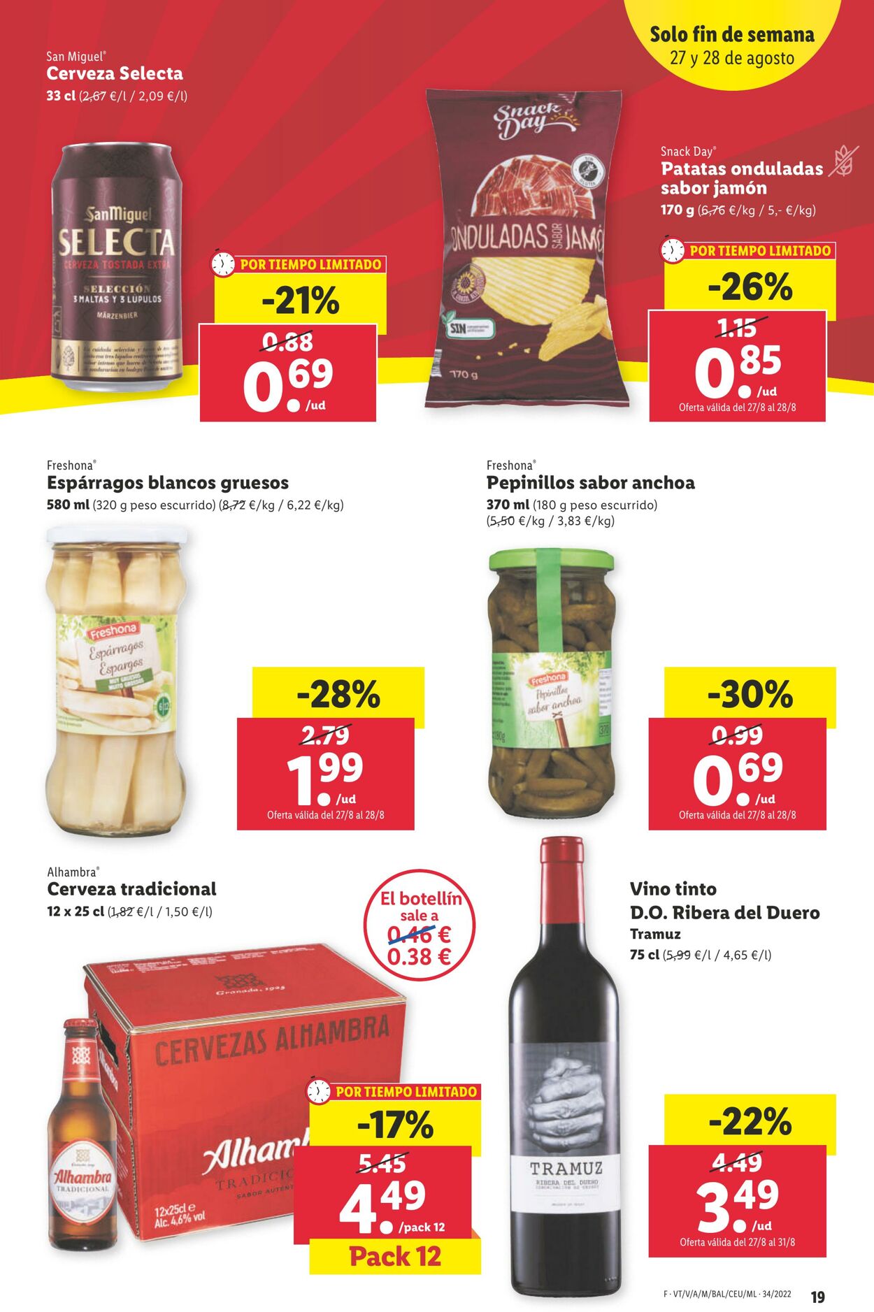 Folleto Lidl 25.08.2022 - 31.08.2022