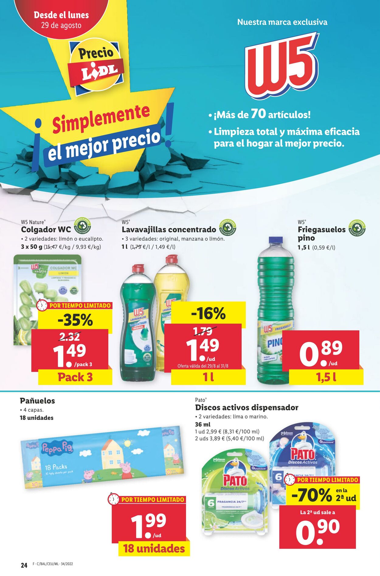 Folleto Lidl 25.08.2022 - 31.08.2022