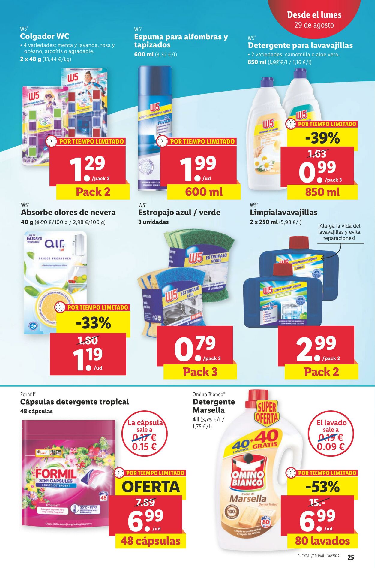 Folleto Lidl 25.08.2022 - 31.08.2022