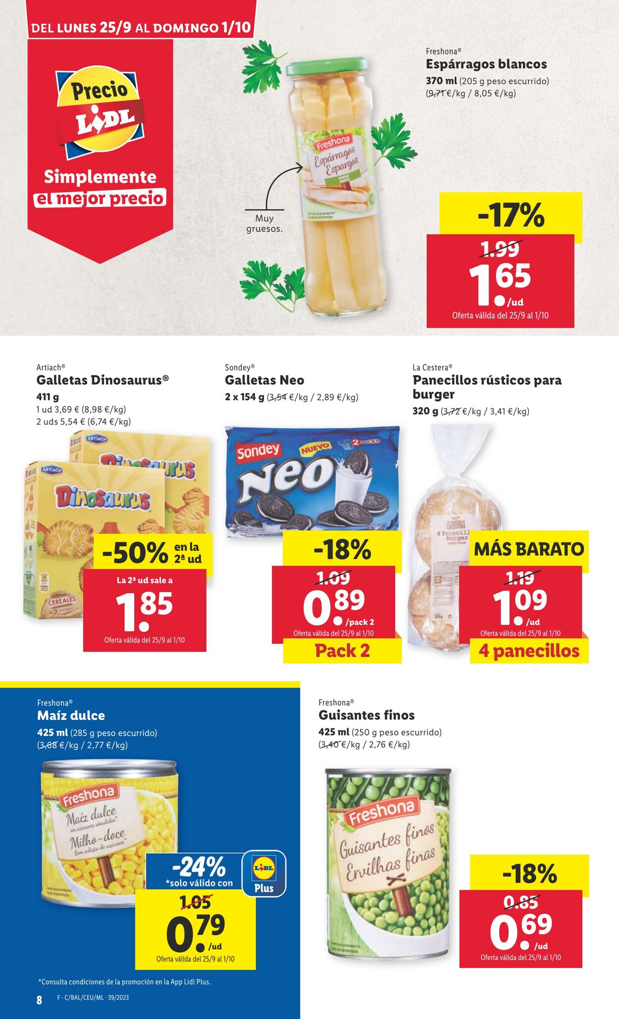 Folleto Lidl 25.09.2023 - 01.10.2023