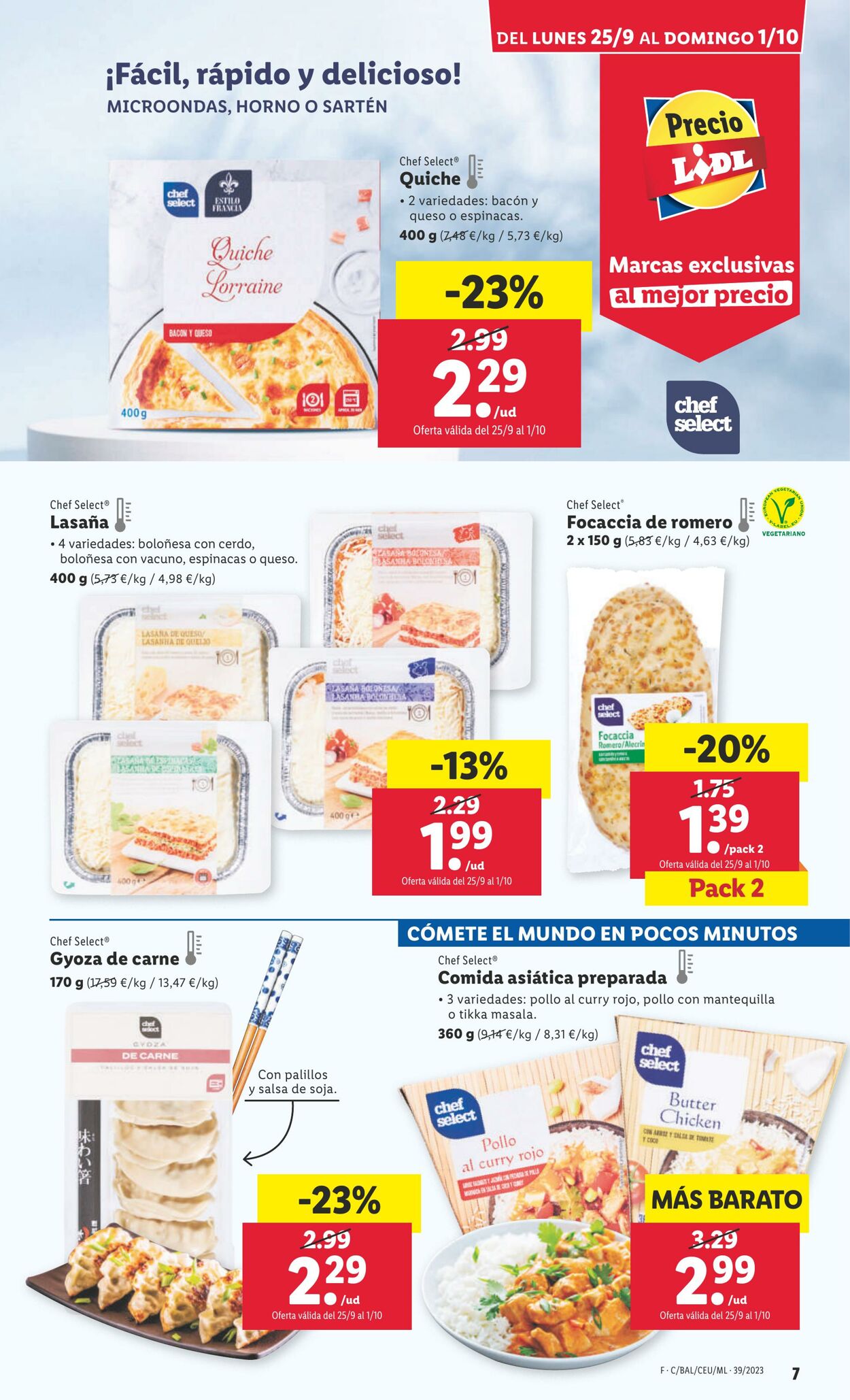 Folleto Lidl 25.09.2023 - 01.10.2023