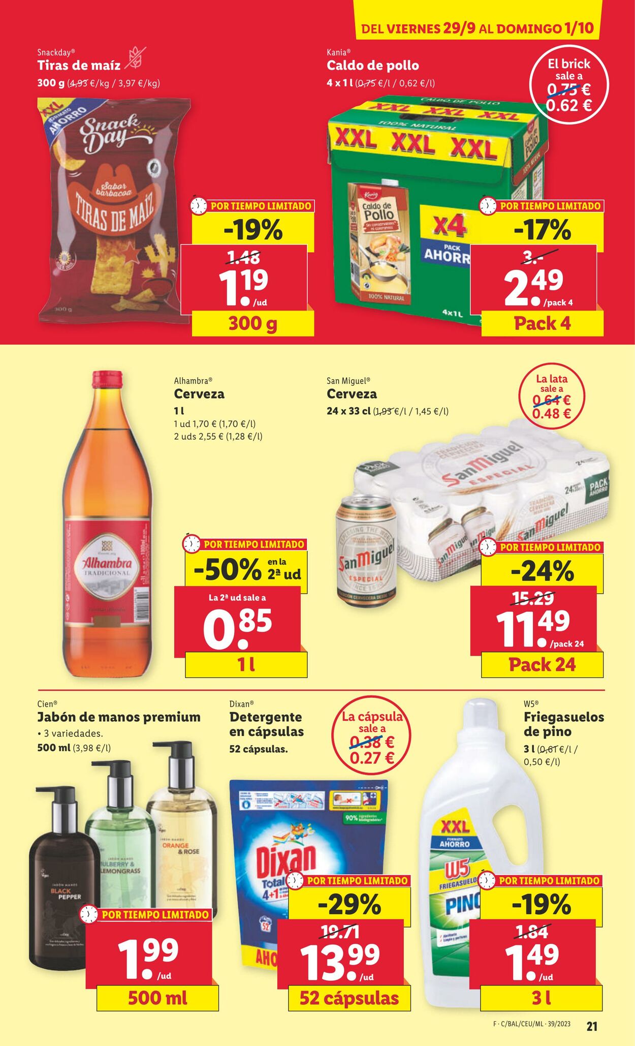 Folleto Lidl 25.09.2023 - 01.10.2023