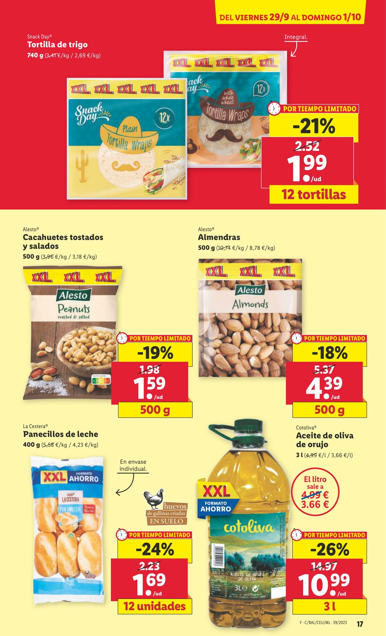 Folleto Lidl 25.09.2023 - 01.10.2023