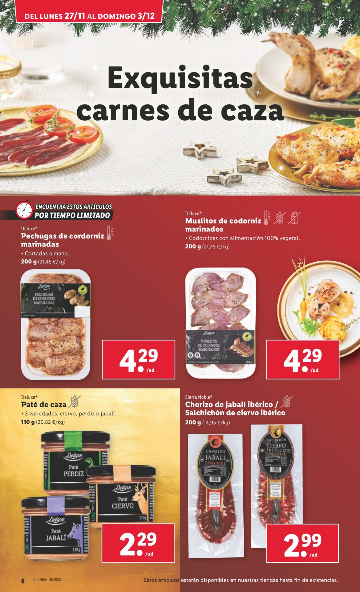 Folleto Lidl 27.11.2023 - 03.12.2023