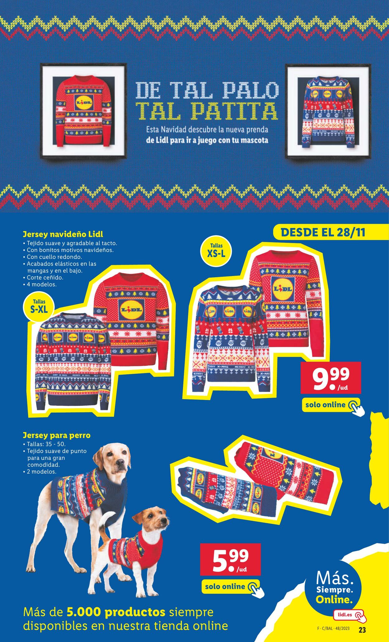 Folleto Lidl 27.11.2023 - 03.12.2023