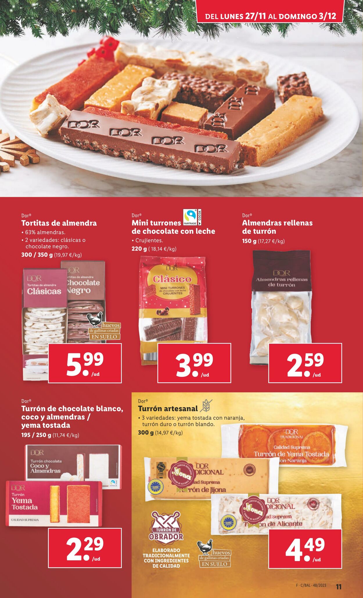 Folleto Lidl 27.11.2023 - 03.12.2023