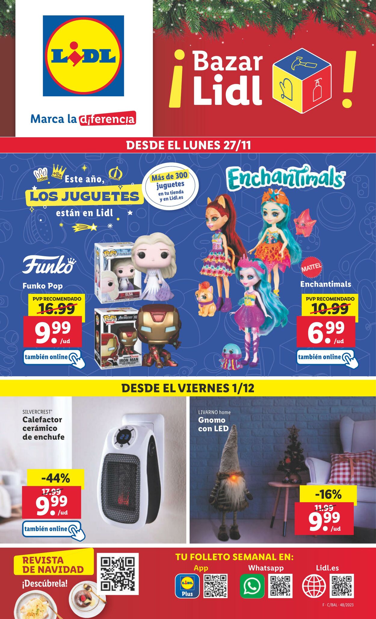 Folleto Lidl 27.11.2023 - 03.12.2023