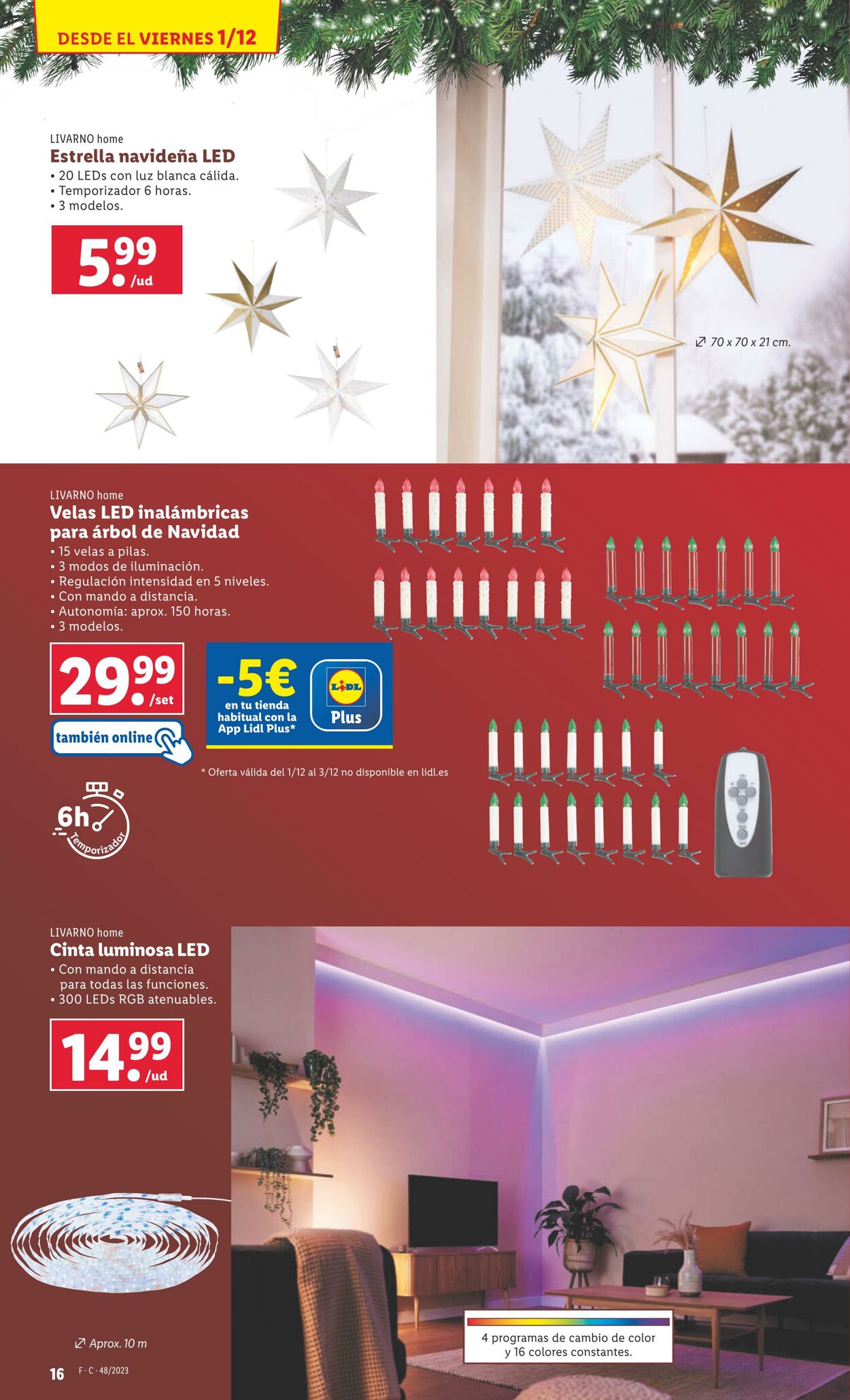 Folleto Lidl 27.11.2023 - 03.12.2023