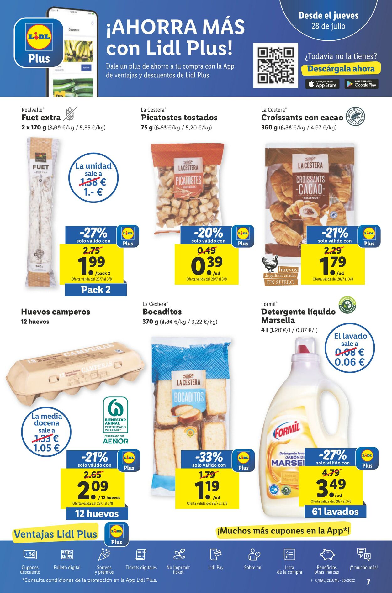 Folleto Lidl 28.07.2022 - 03.08.2022