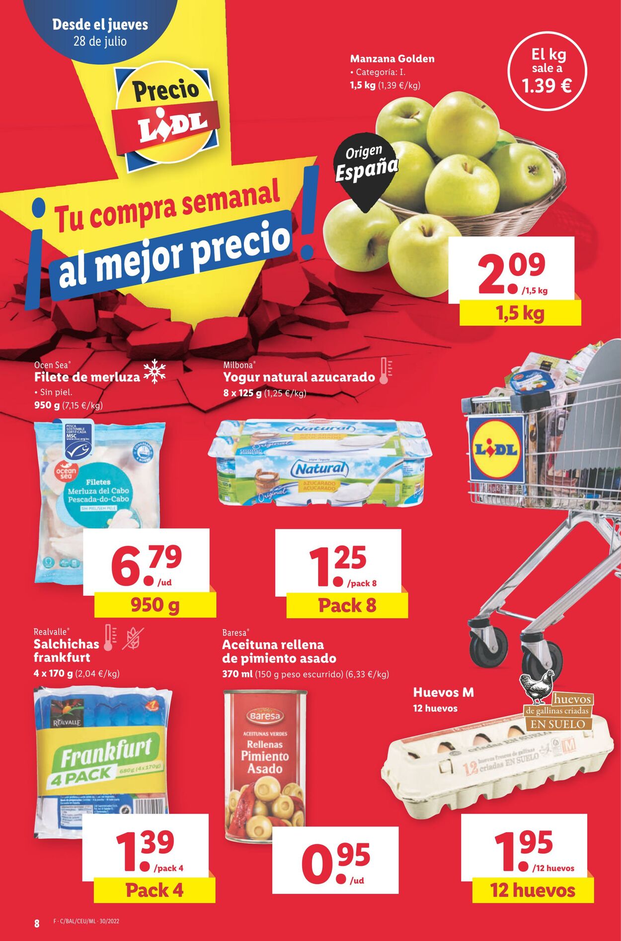 Folleto Lidl 28.07.2022 - 03.08.2022