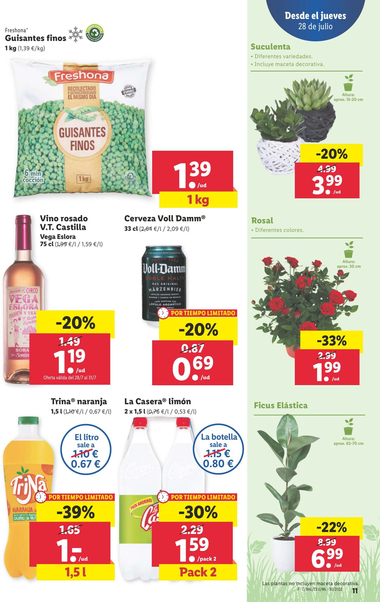 Folleto Lidl 28.07.2022 - 03.08.2022