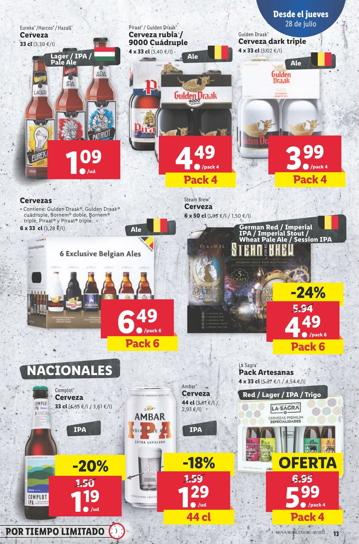 Folleto Lidl 28.07.2022 - 03.08.2022