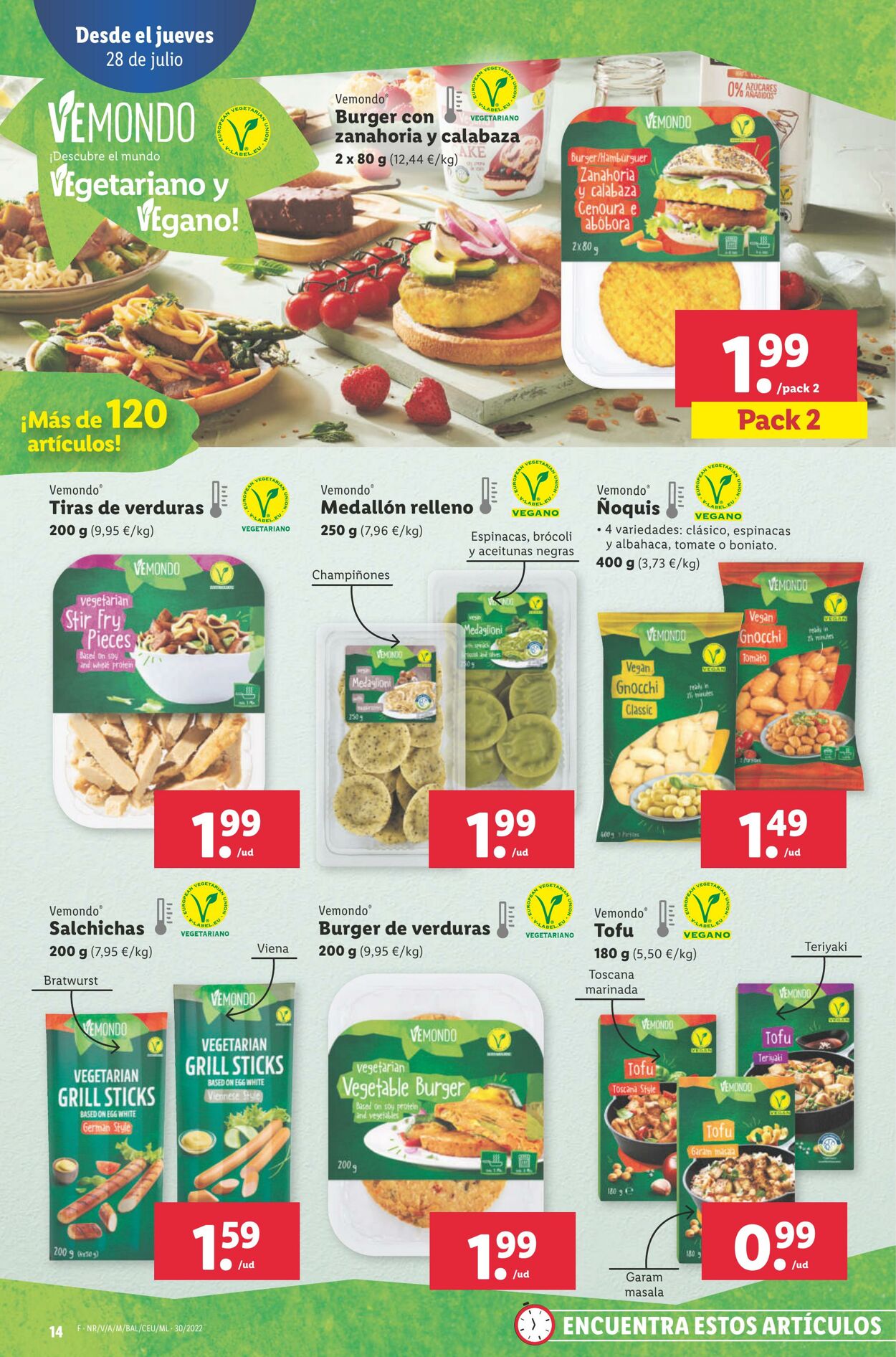 Folleto Lidl 28.07.2022 - 03.08.2022