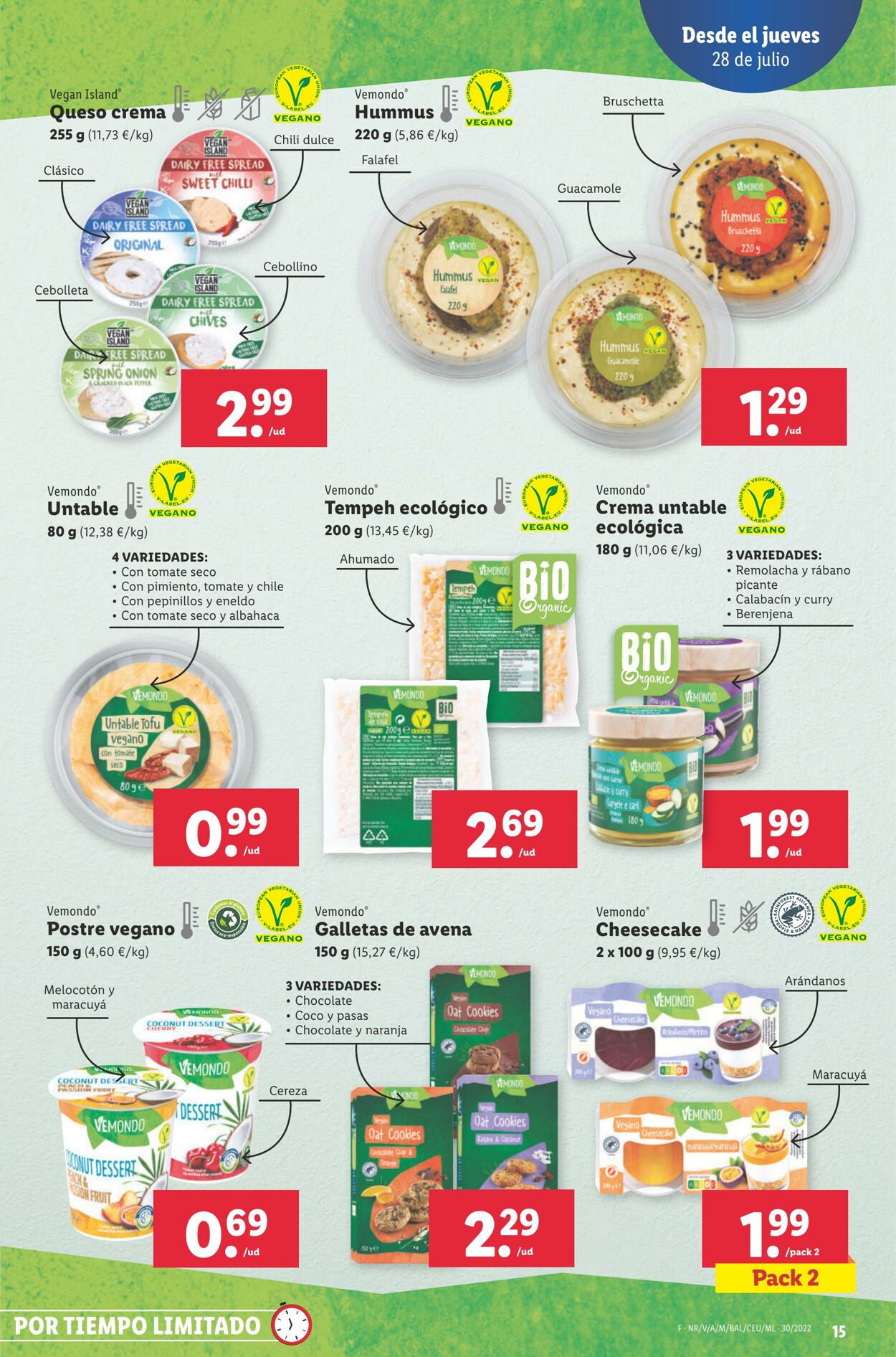 Folleto Lidl 28.07.2022 - 03.08.2022