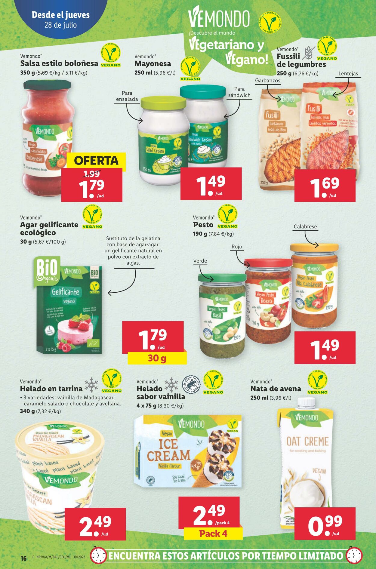 Folleto Lidl 28.07.2022 - 03.08.2022