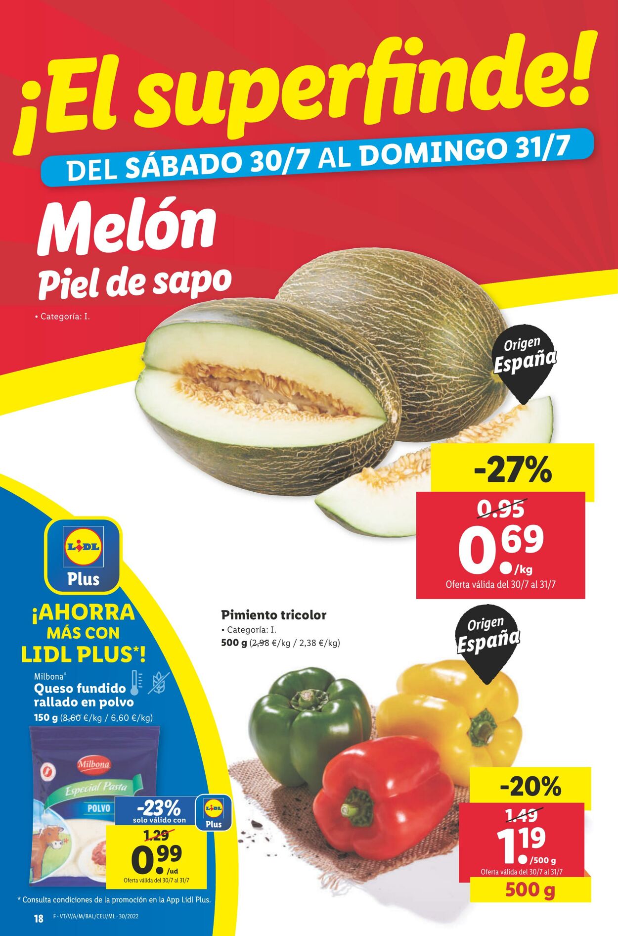 Folleto Lidl 28.07.2022 - 03.08.2022