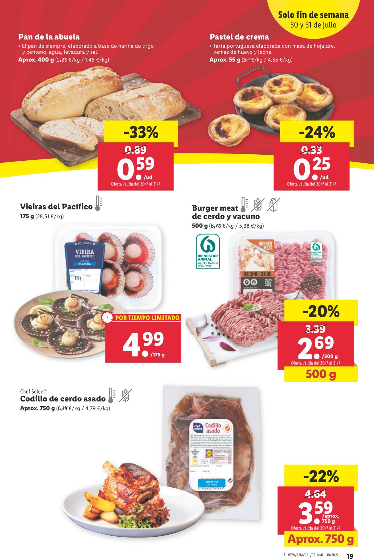 Folleto Lidl 28.07.2022 - 03.08.2022