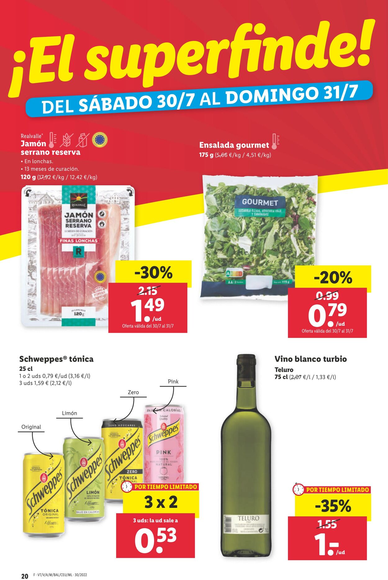 Folleto Lidl 28.07.2022 - 03.08.2022