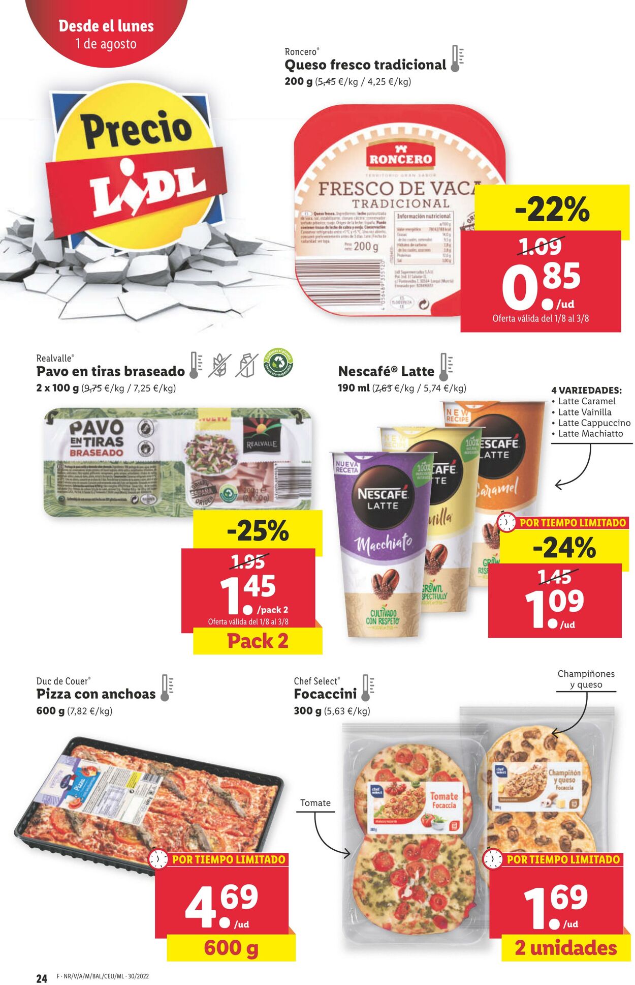 Folleto Lidl 28.07.2022 - 03.08.2022