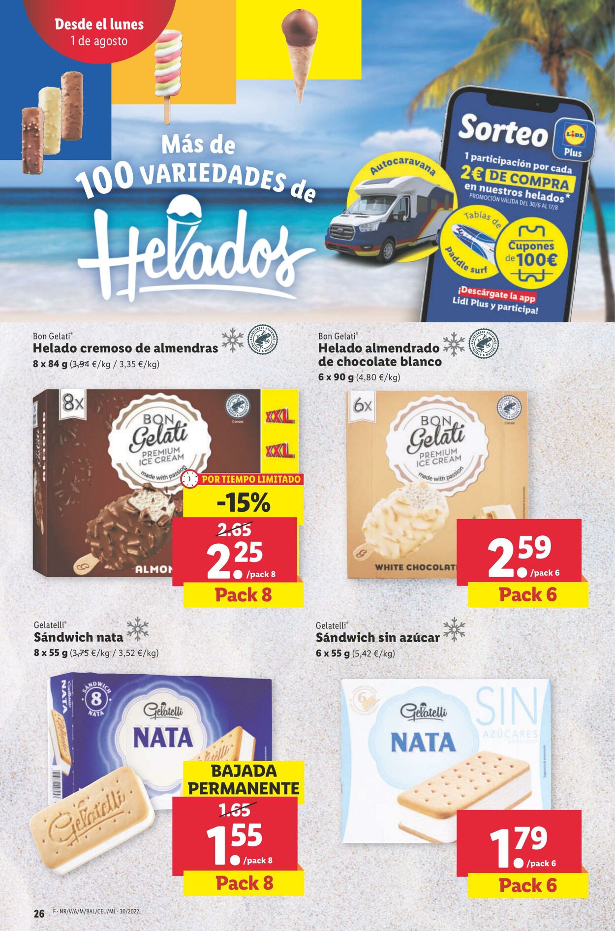 Folleto Lidl 28.07.2022 - 03.08.2022