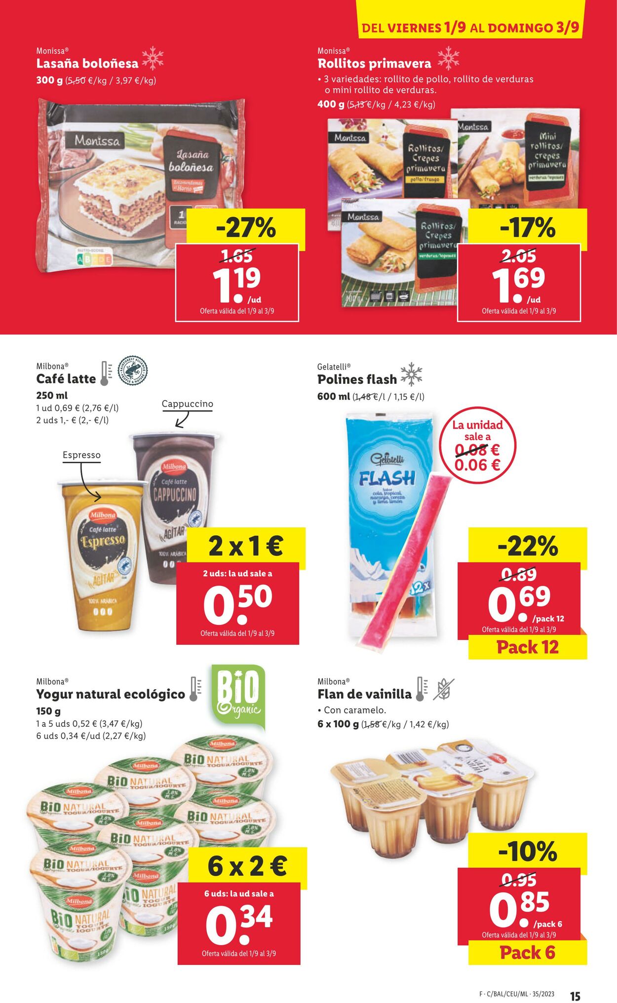 Folleto Lidl 28.08.2023 - 03.09.2023