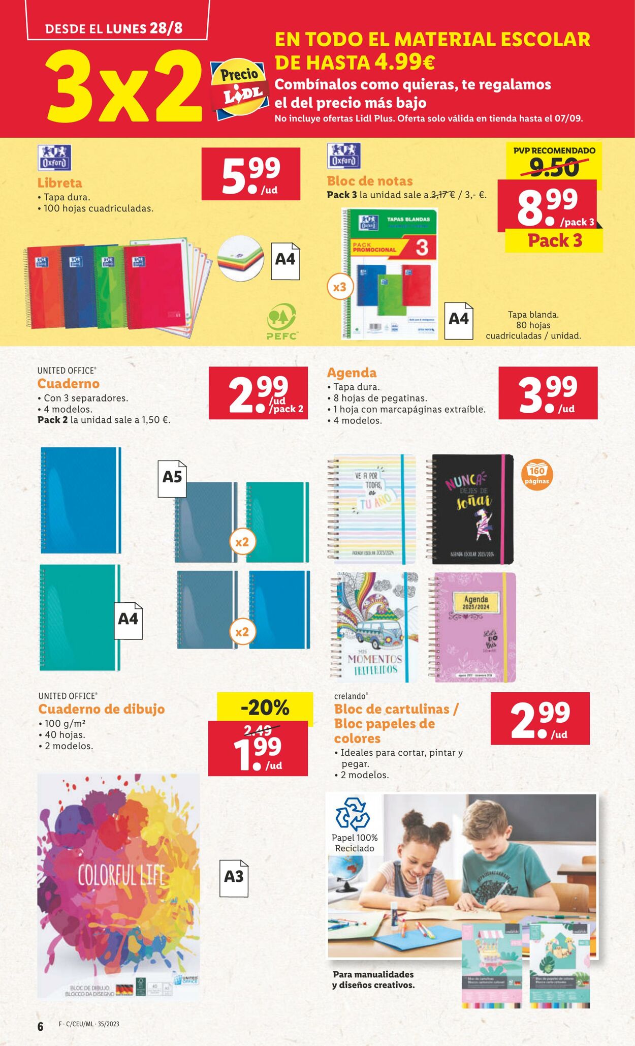 Folleto Lidl 28.08.2023 - 03.09.2023