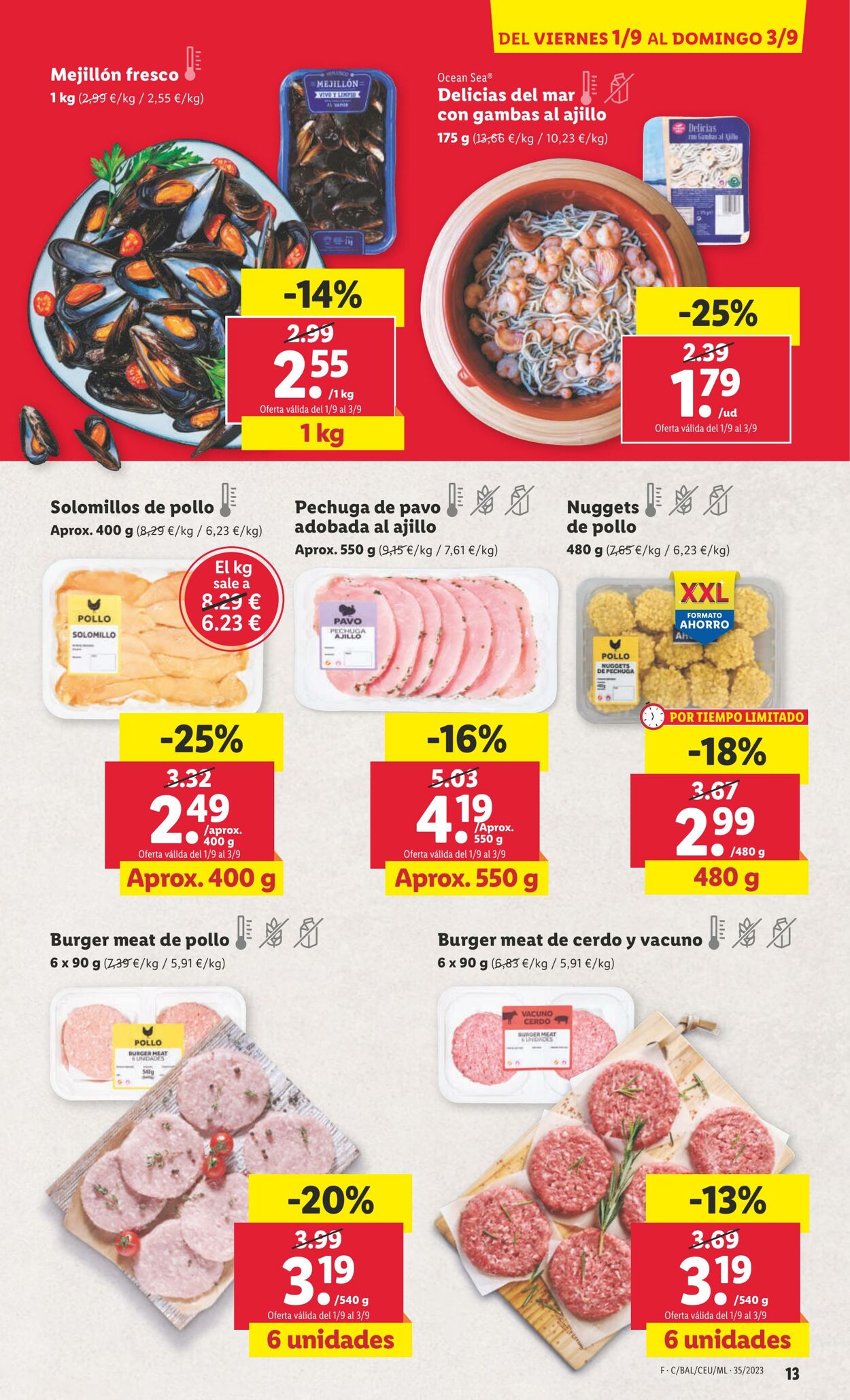 Folleto Lidl 28.08.2023 - 03.09.2023