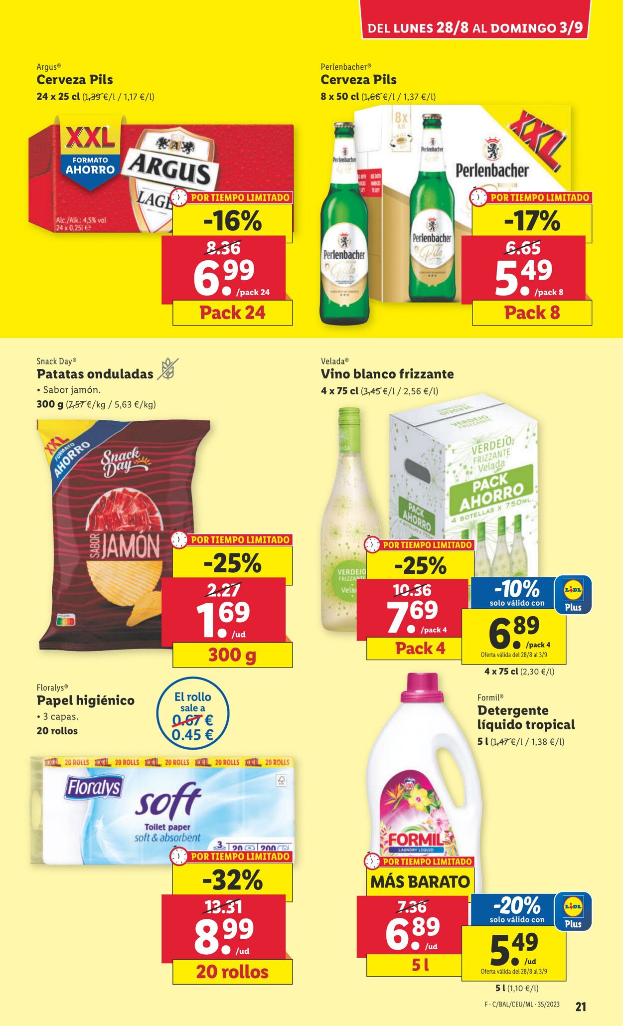 Folleto Lidl 28.08.2023 - 03.09.2023