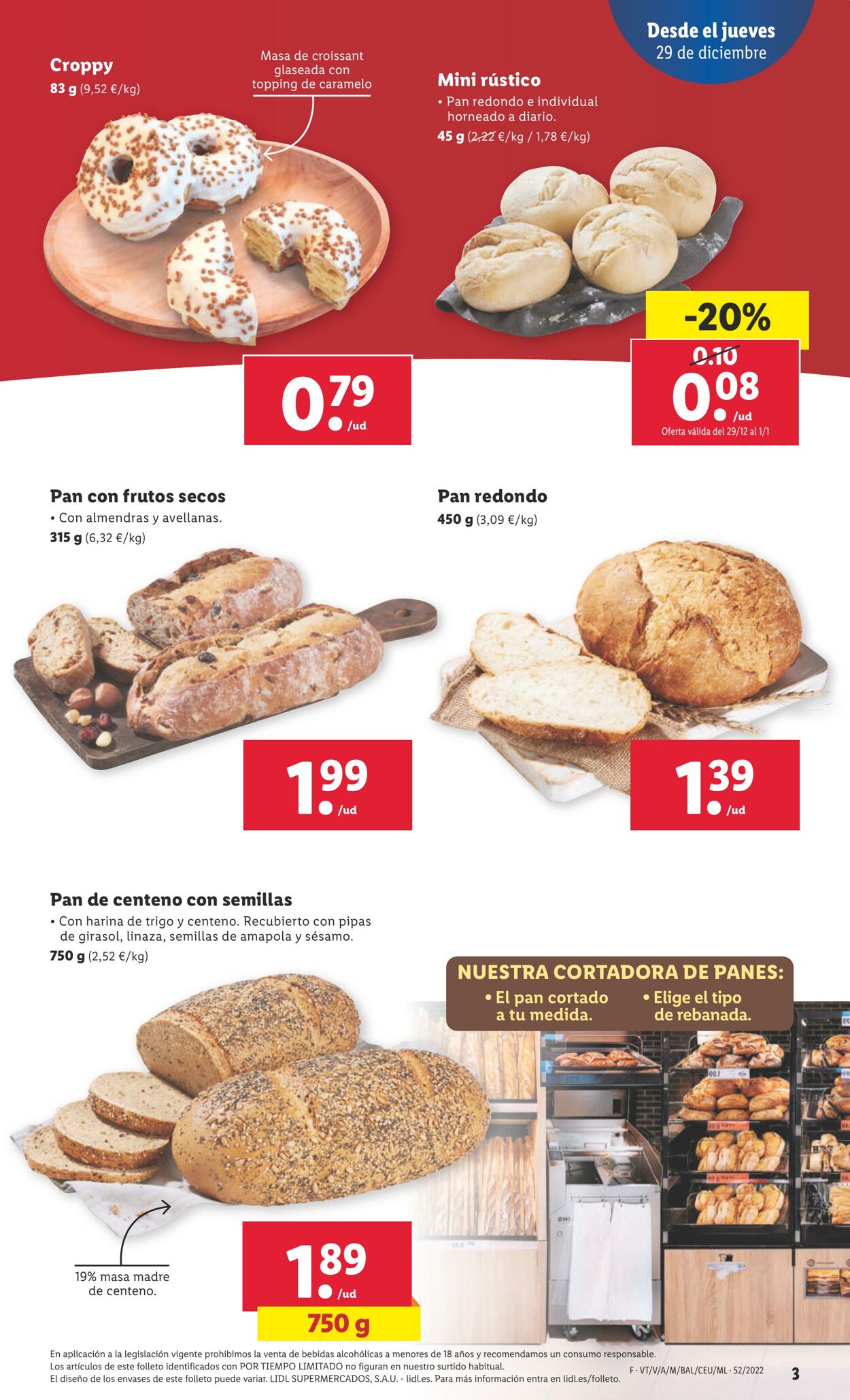 Folleto Lidl 29.12.2022 - 04.01.2023