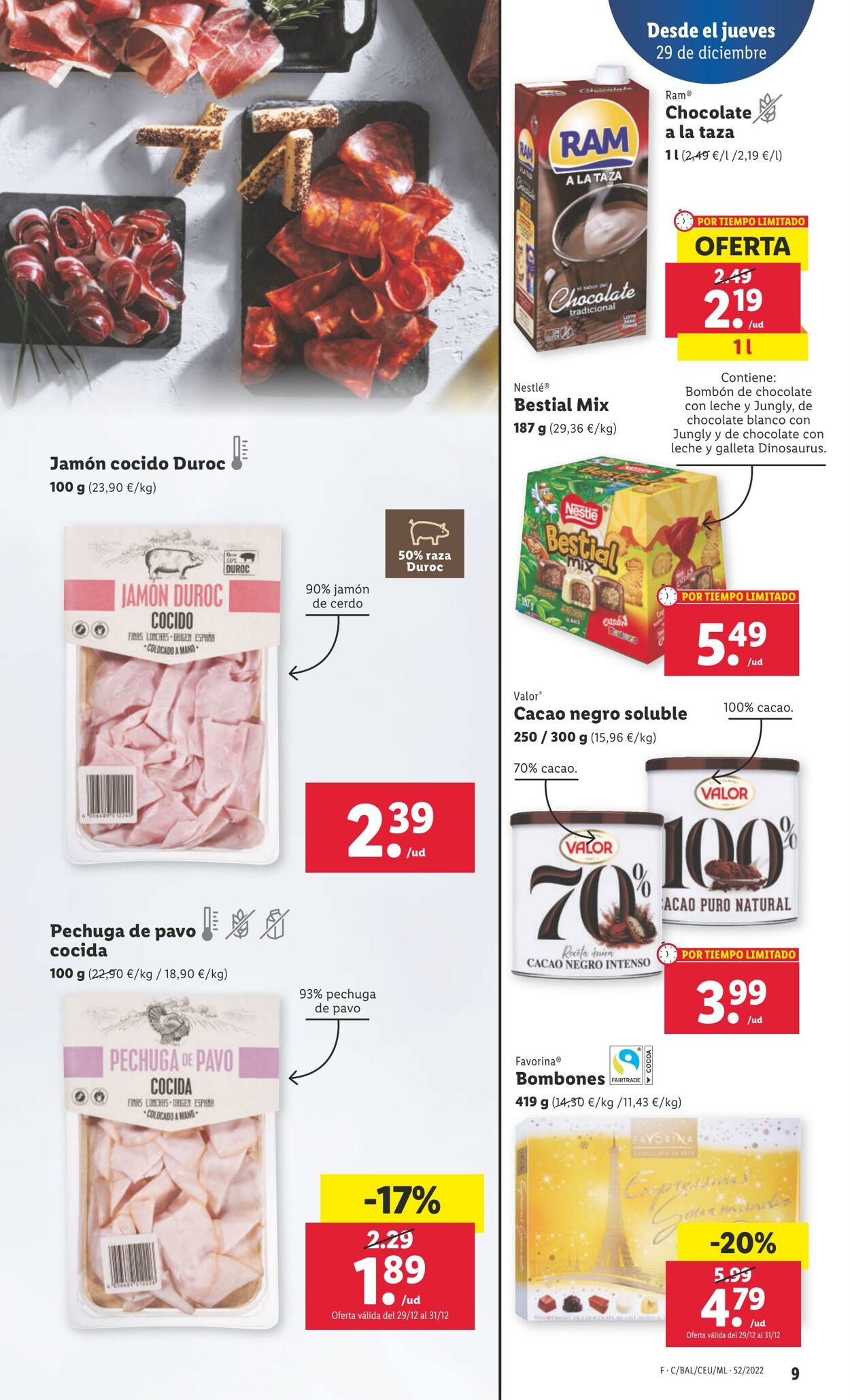 Folleto Lidl 29.12.2022 - 04.01.2023