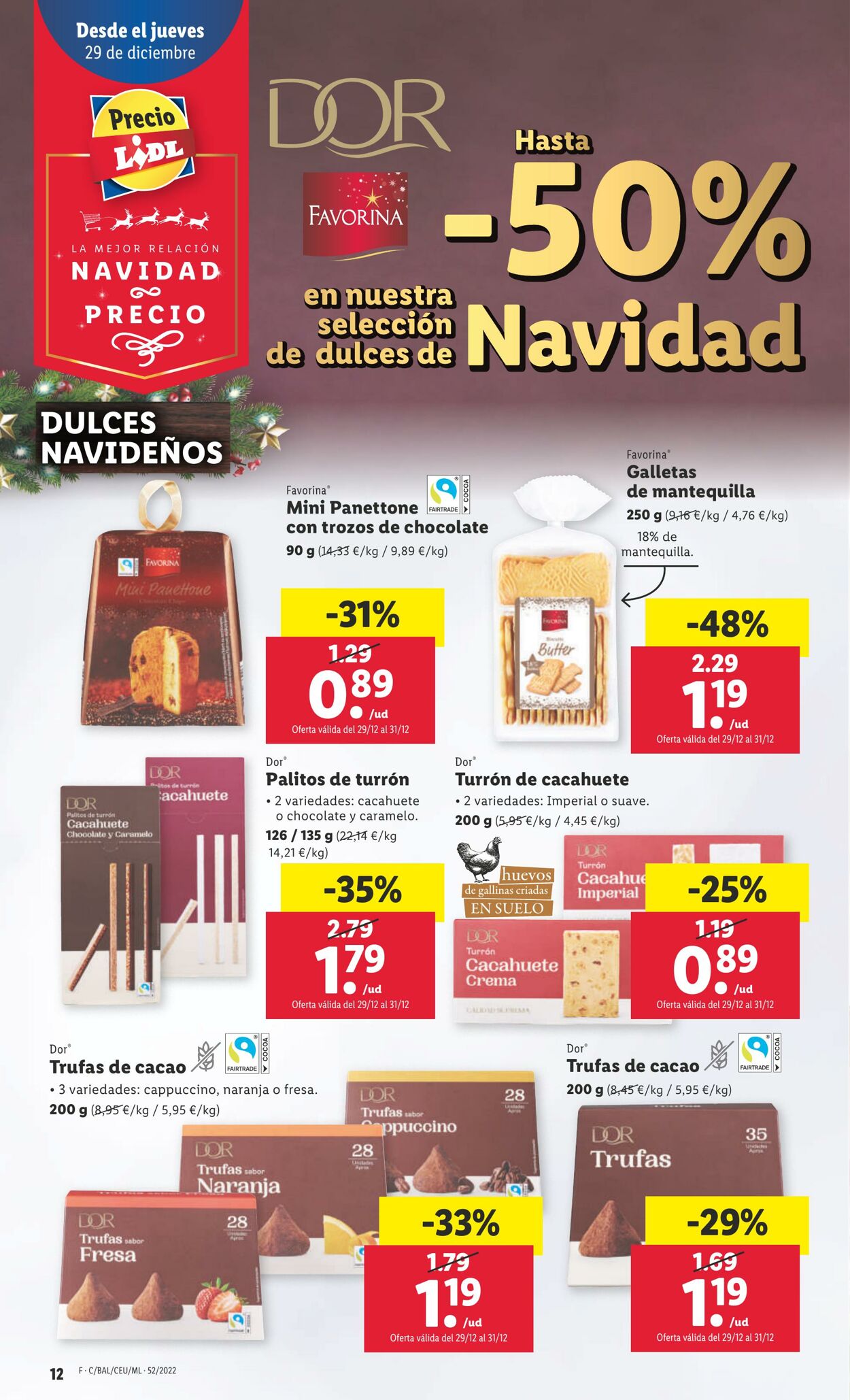 Folleto Lidl 29.12.2022 - 04.01.2023