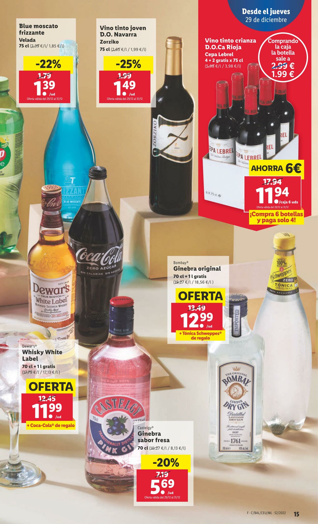 Folleto Lidl 29.12.2022 - 04.01.2023