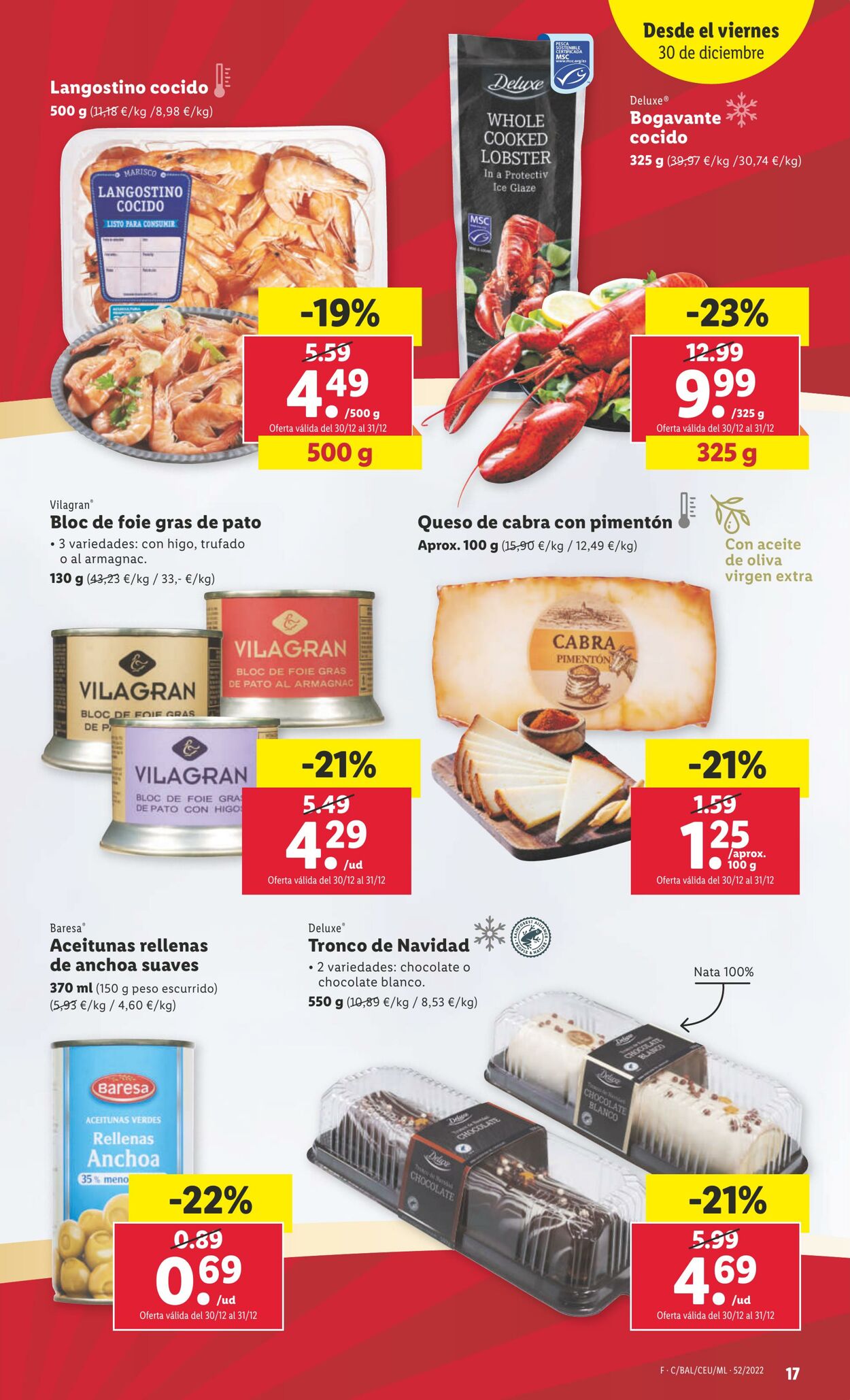 Folleto Lidl 29.12.2022 - 04.01.2023