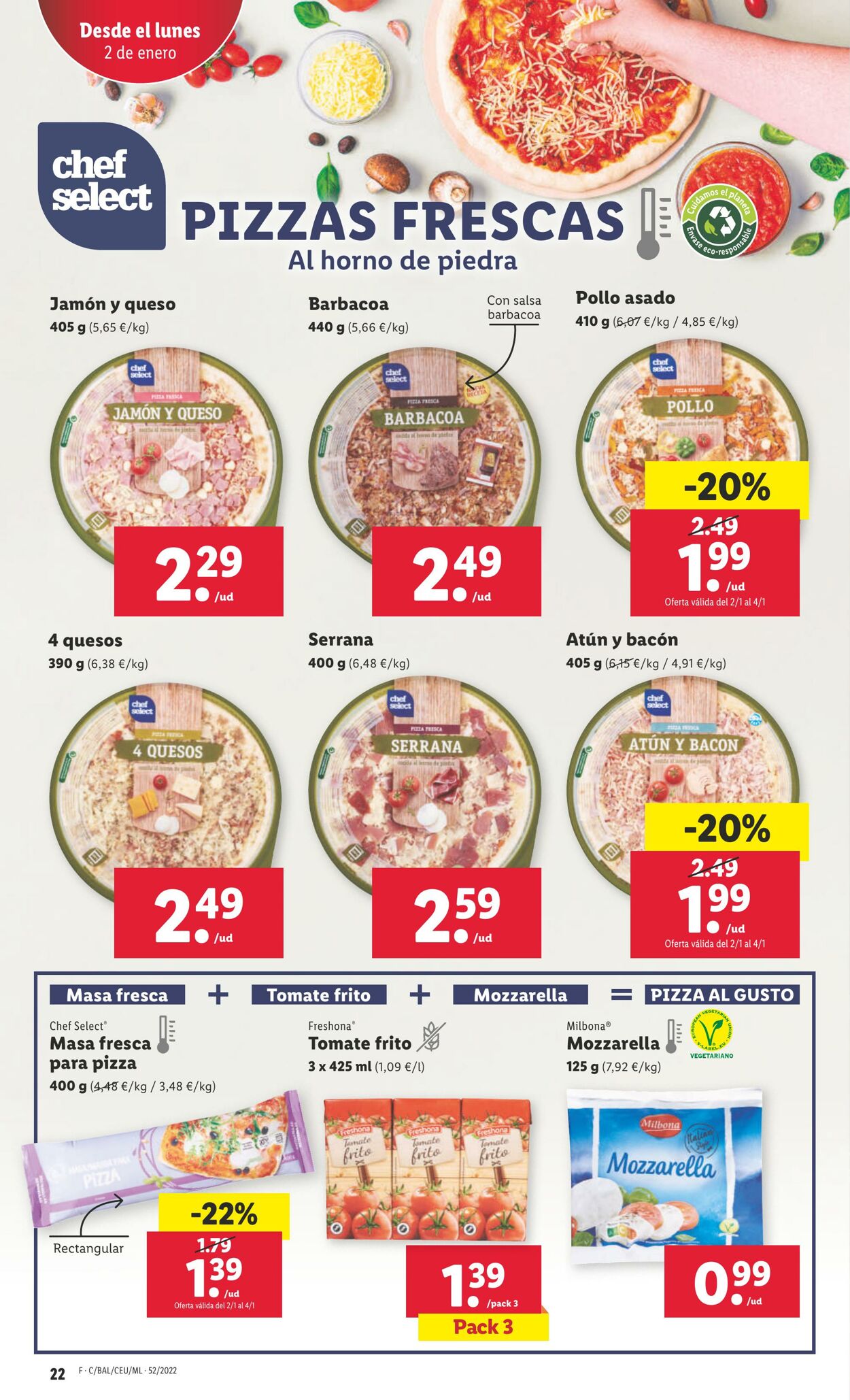 Folleto Lidl 29.12.2022 - 04.01.2023