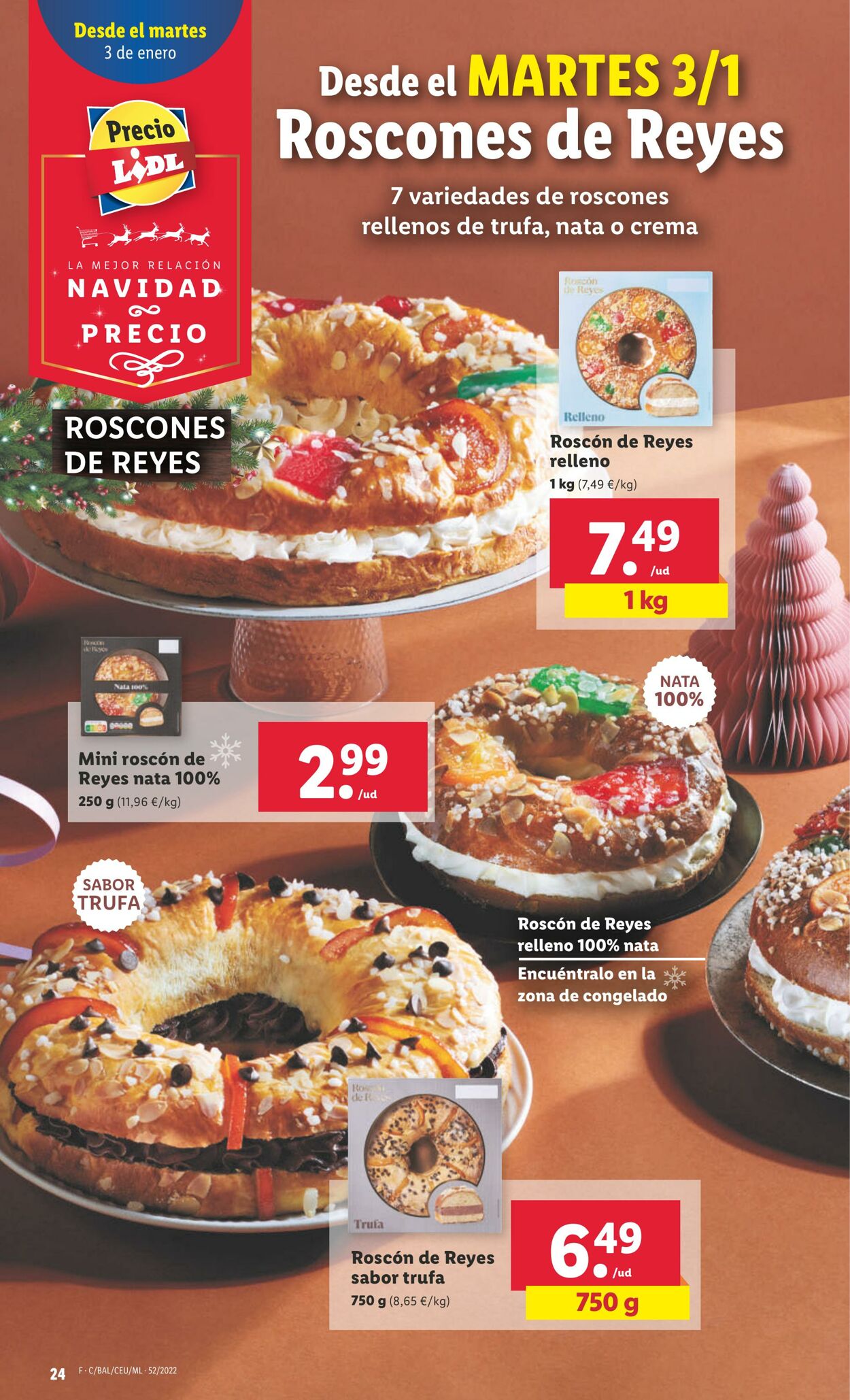 Folleto Lidl 29.12.2022 - 04.01.2023