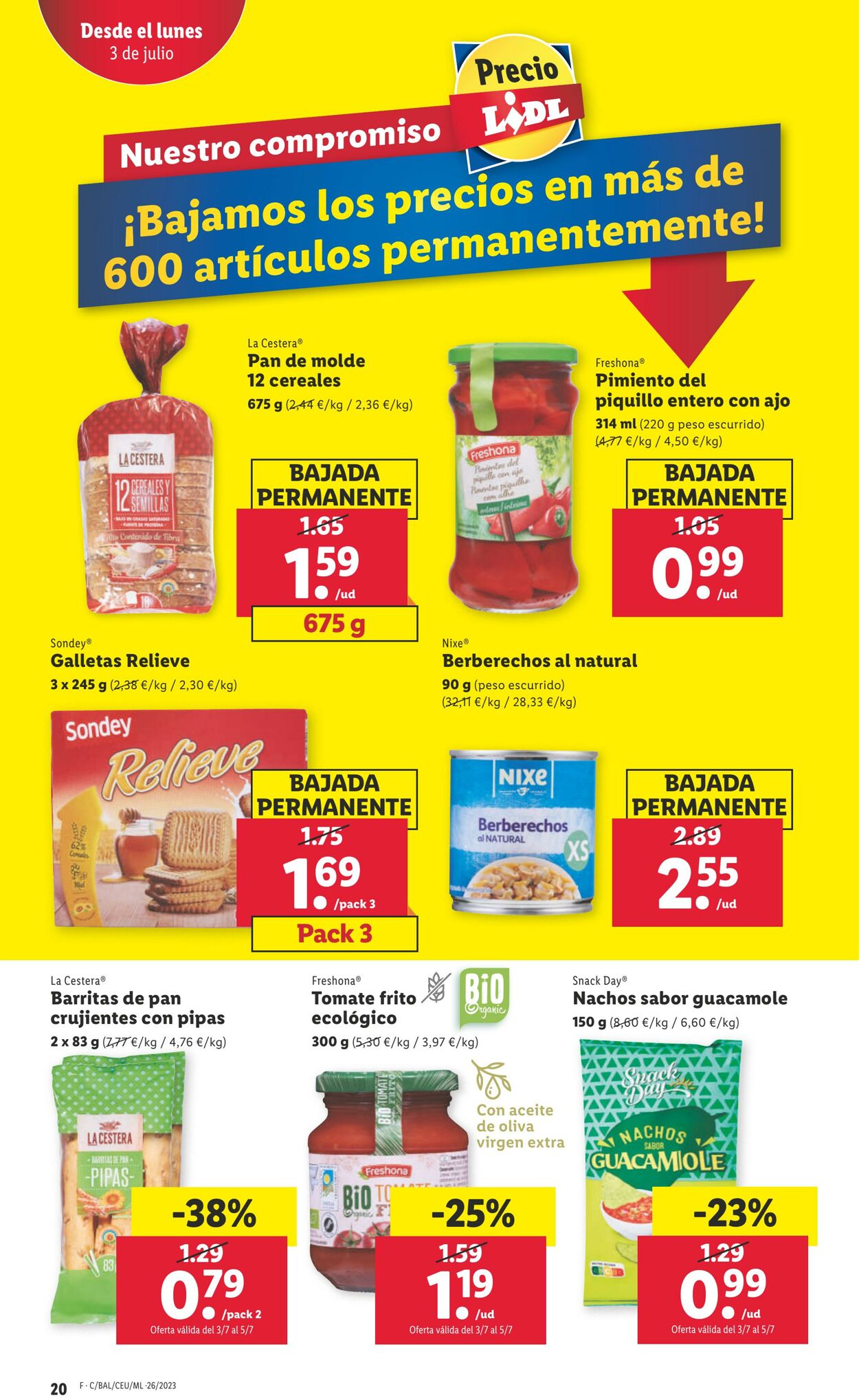 Folleto Lidl 29.06.2023 - 06.07.2023