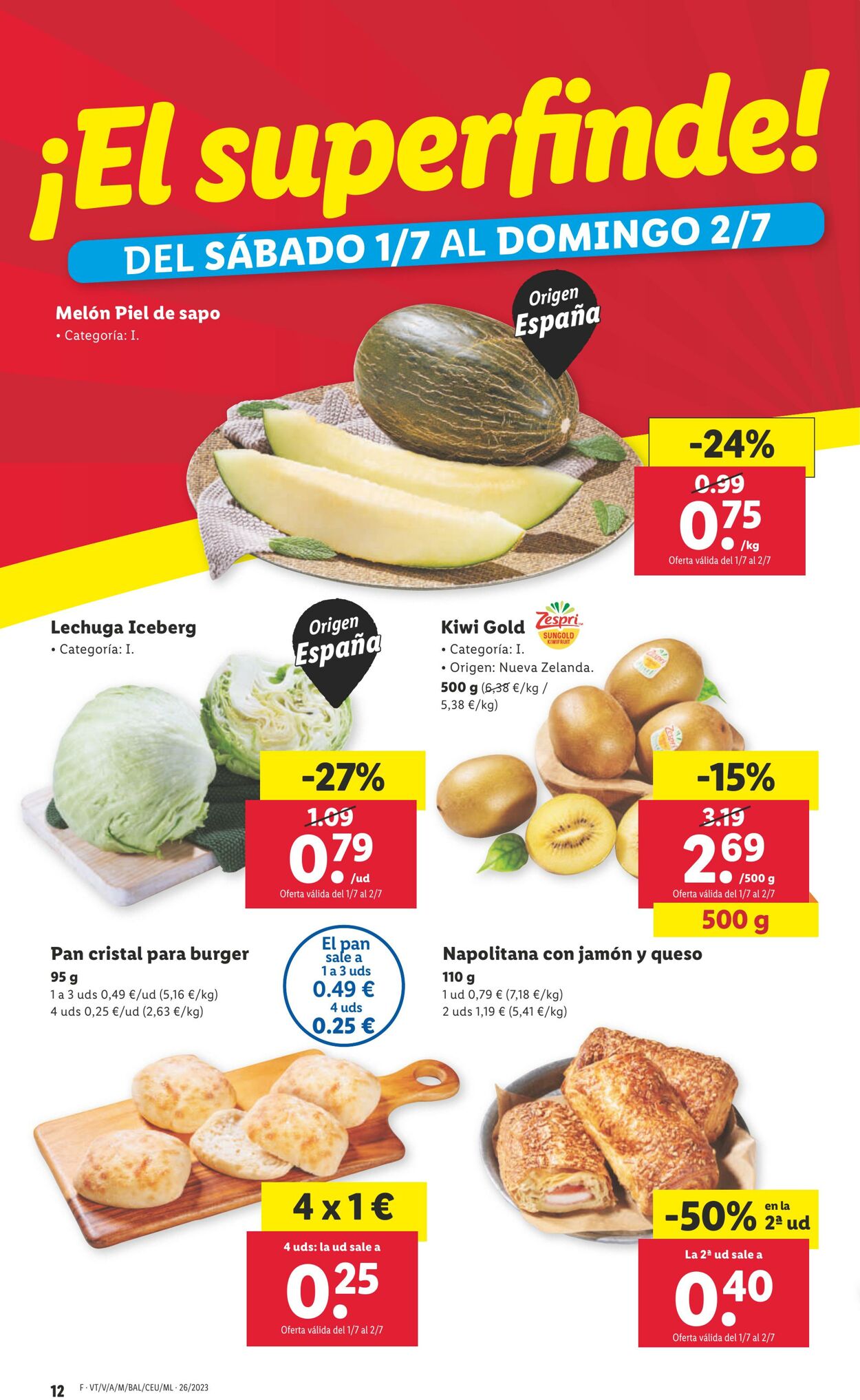 Folleto Lidl 29.06.2023 - 06.07.2023