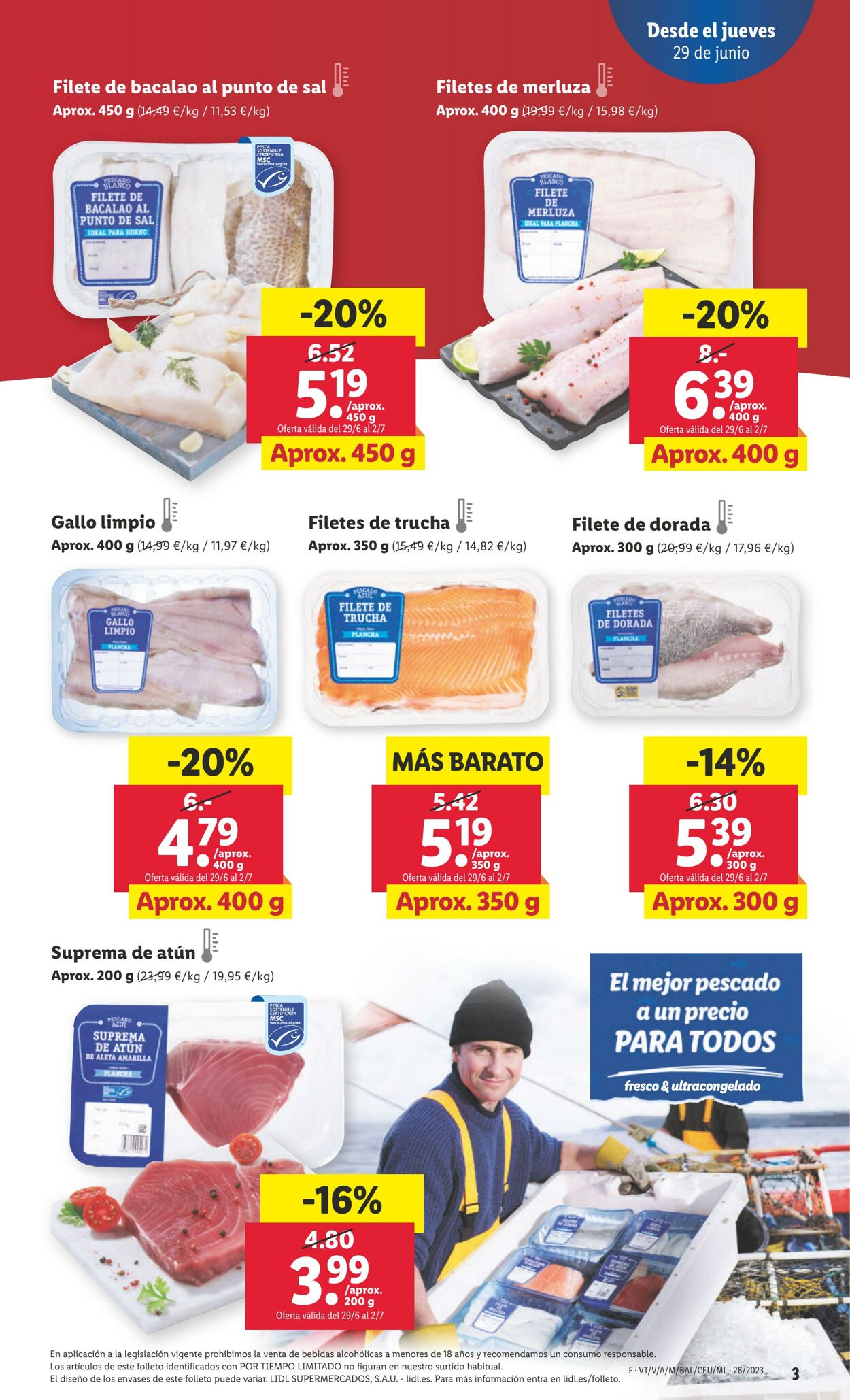 Folleto Lidl 29.06.2023 - 06.07.2023