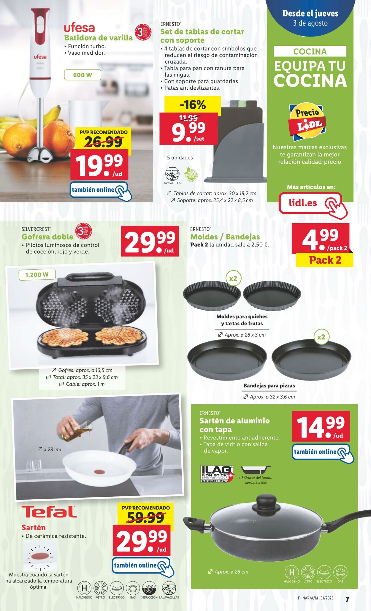 Folleto Lidl 03.08.2023 - 09.08.2023