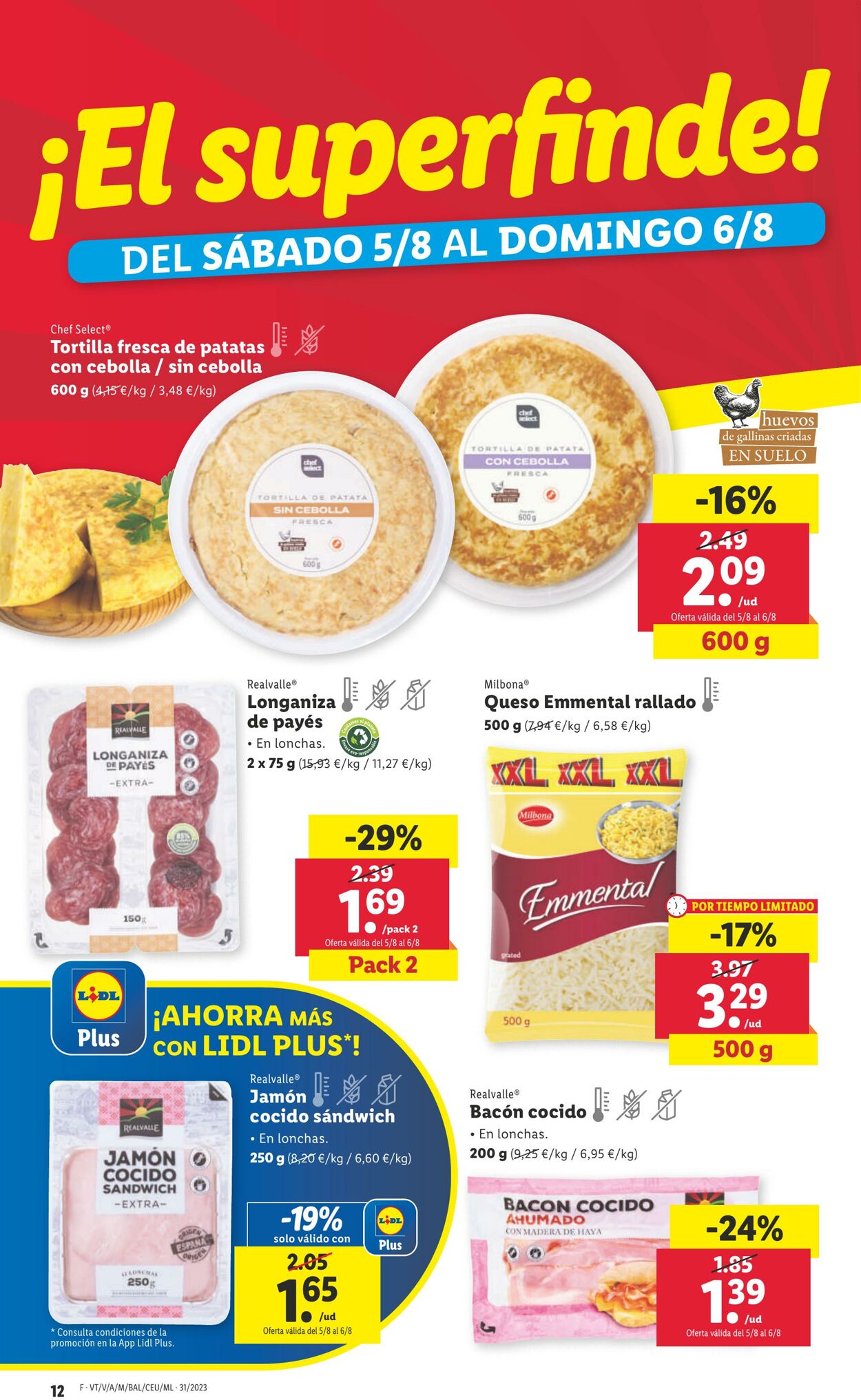 Folleto Lidl 03.08.2023 - 09.08.2023